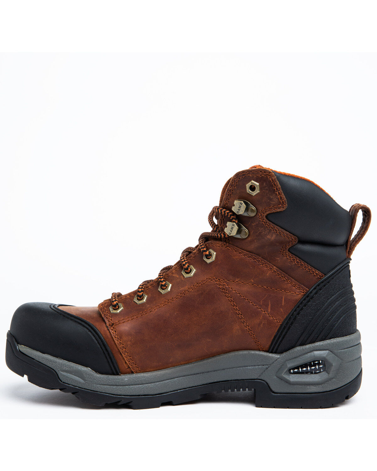 Hawx Men's 6" Lace-To-Toe Waterproof Work Boots - Composite Toe