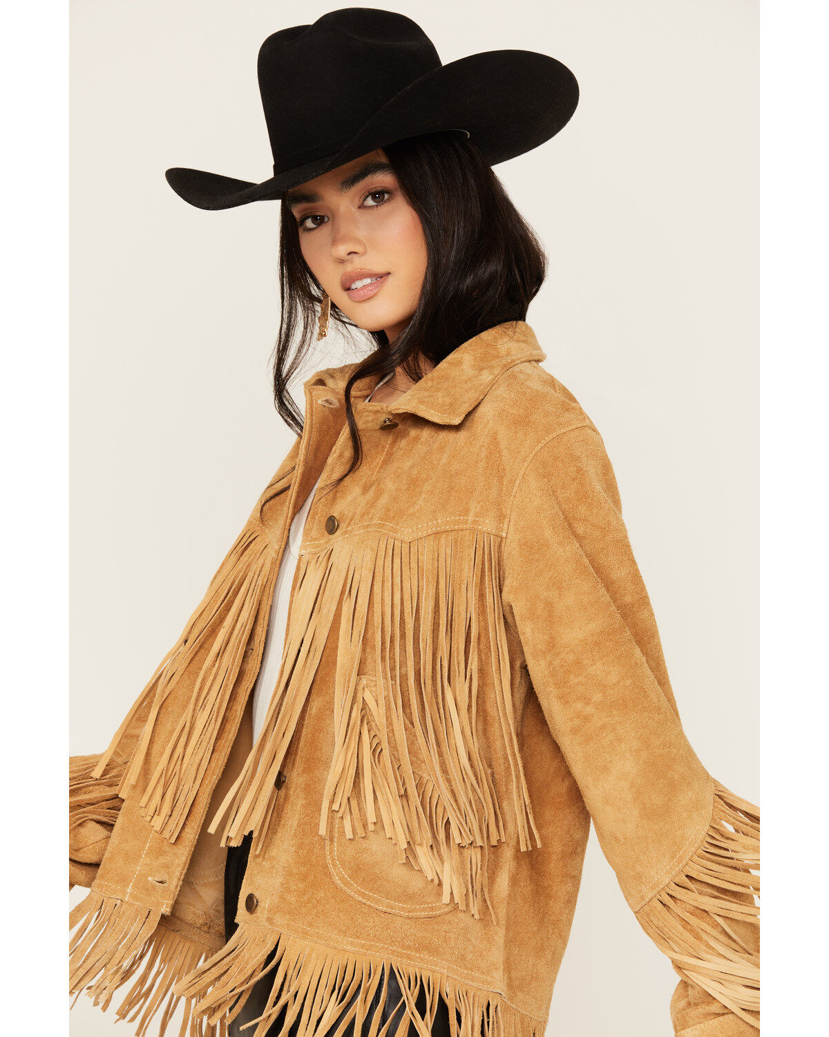 STS Ranchwear by Carroll Women's Suede Fringe Elsa Jacket