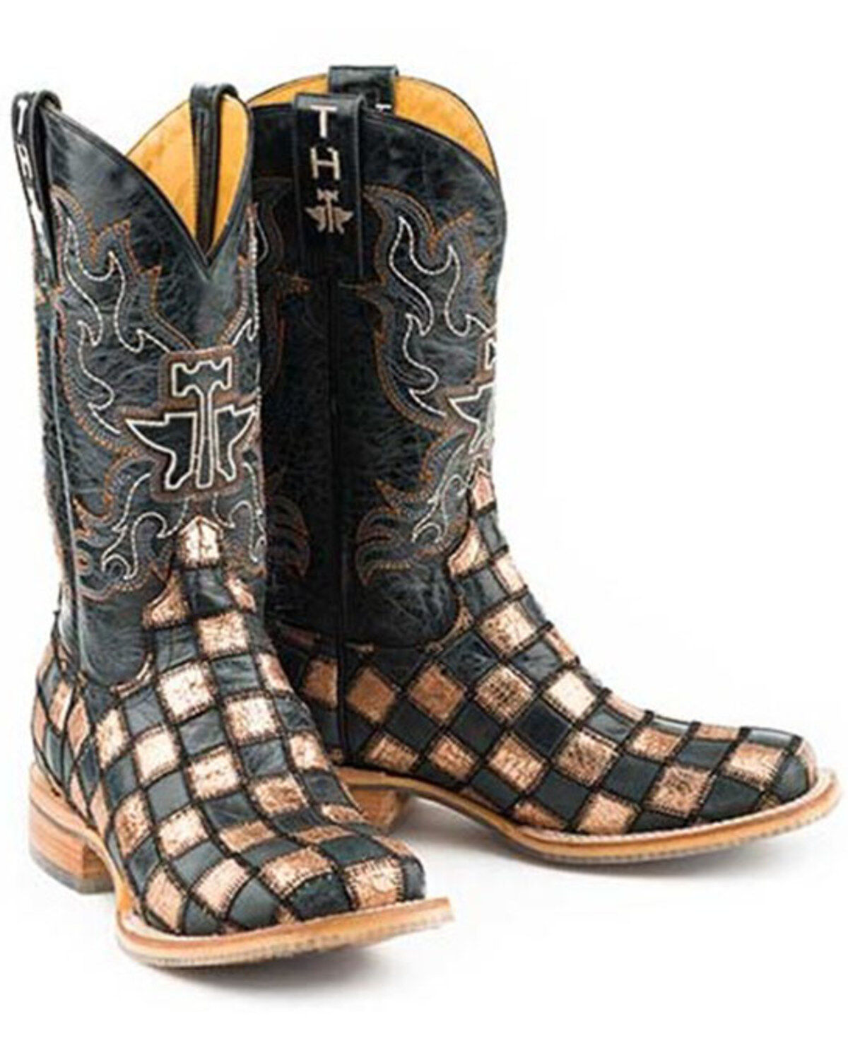 Tin Haul Women's Ooh La La Western Boots - Broad Square Toe