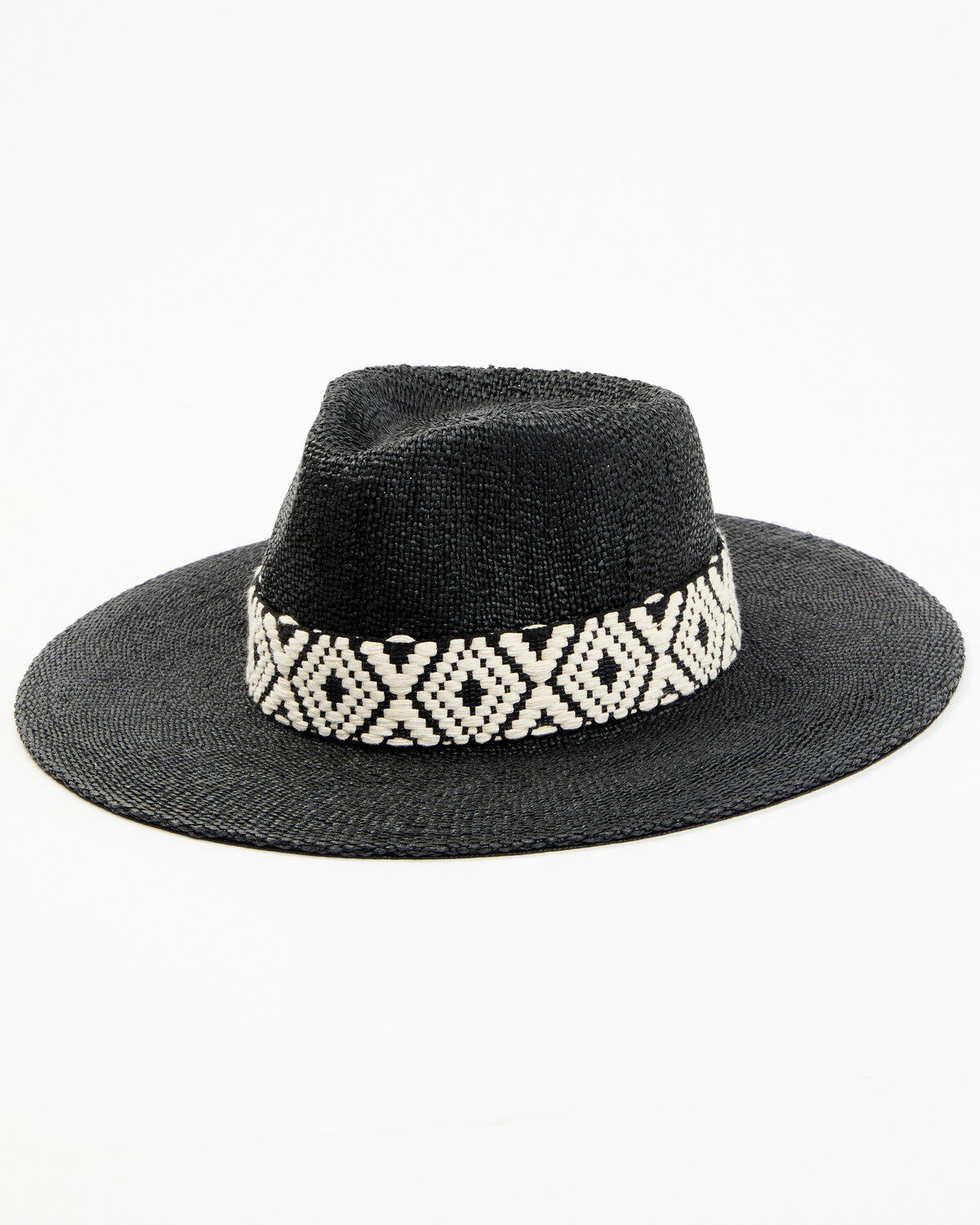 Nikki Beach Women's Ashlyn Australian Straw Western Fashion Hat