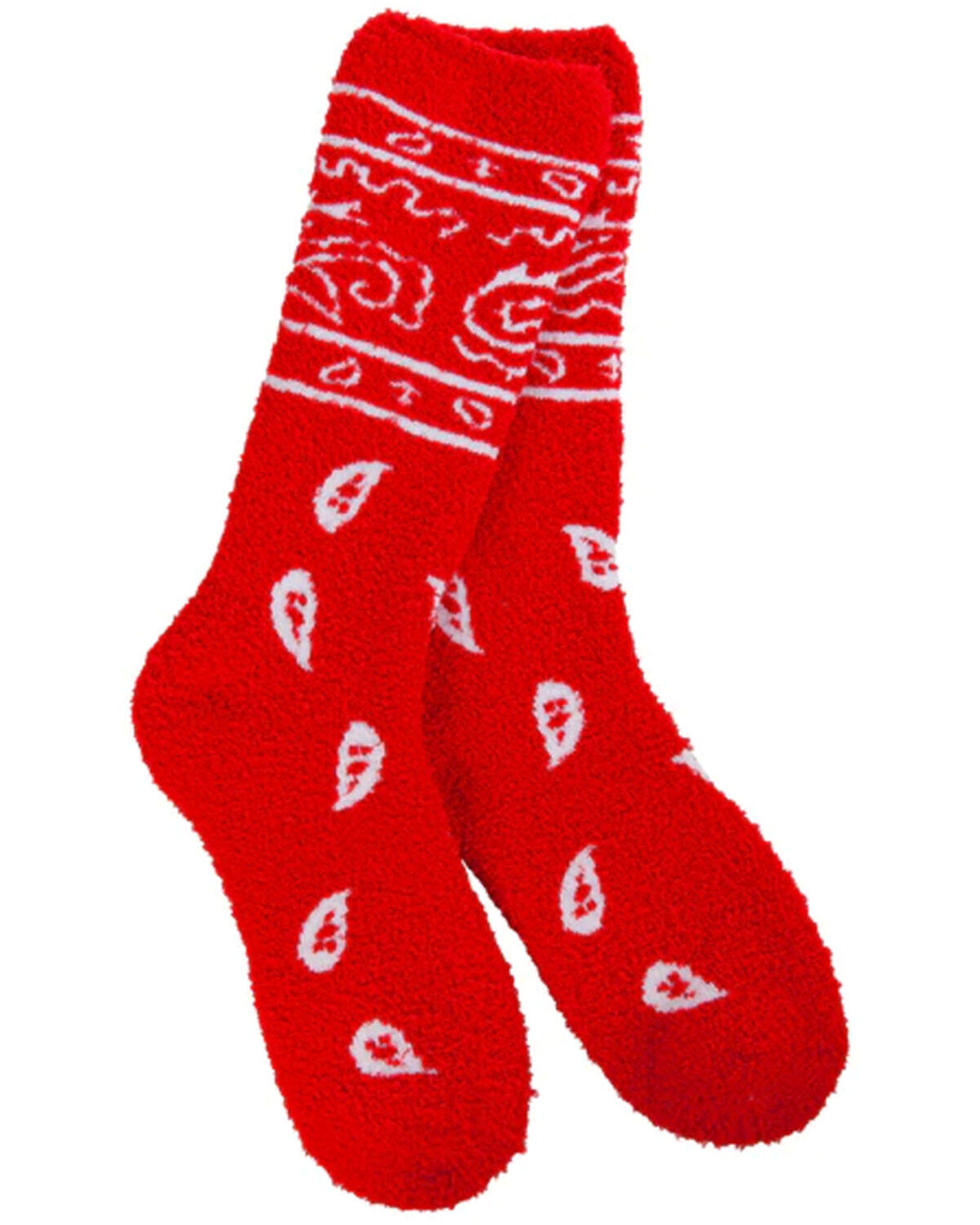 World's Softest Women's Cozy Bandana Socks