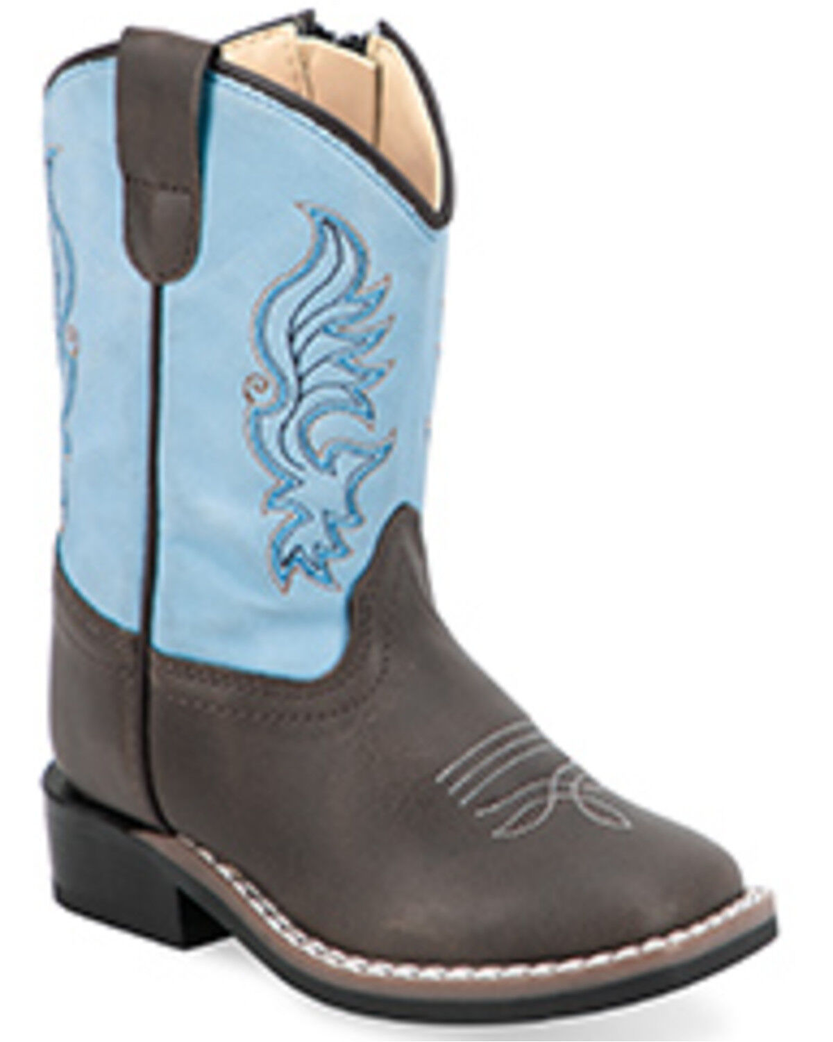 Old West Toddler Boys' Western Boots - Broad Square Toe