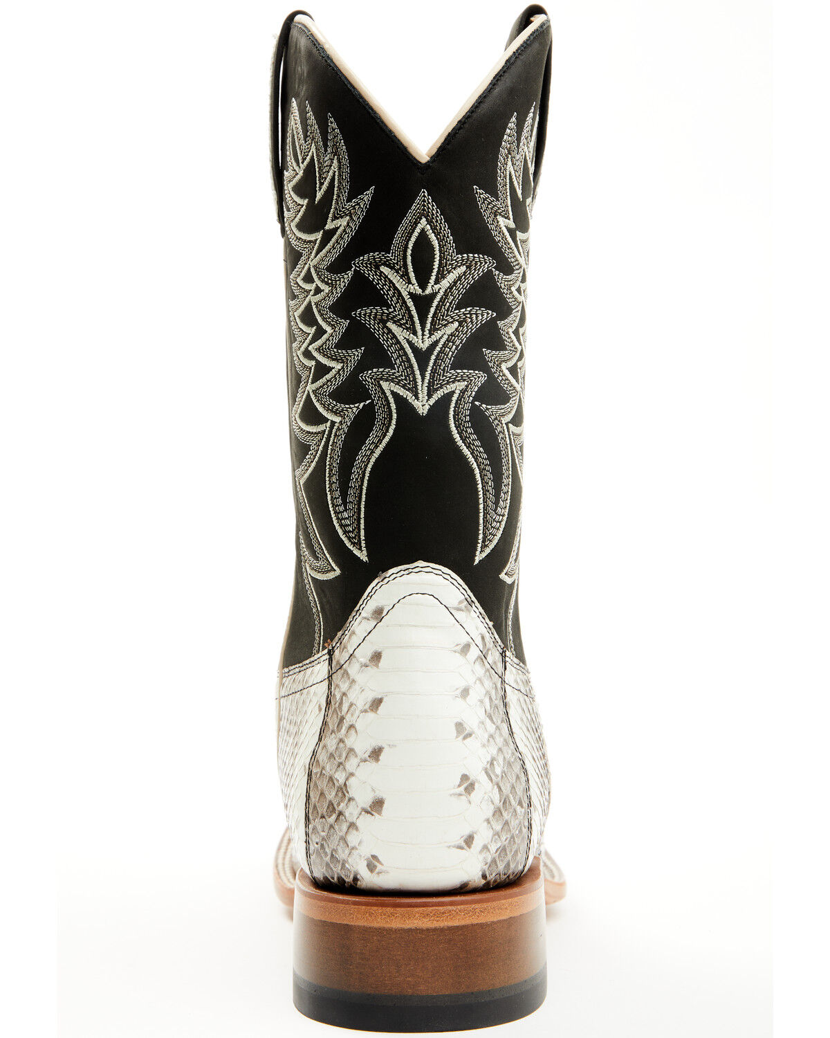 Cody James Men's Exotic Water Snake Back Cut Western Boots - Broad Square Toe