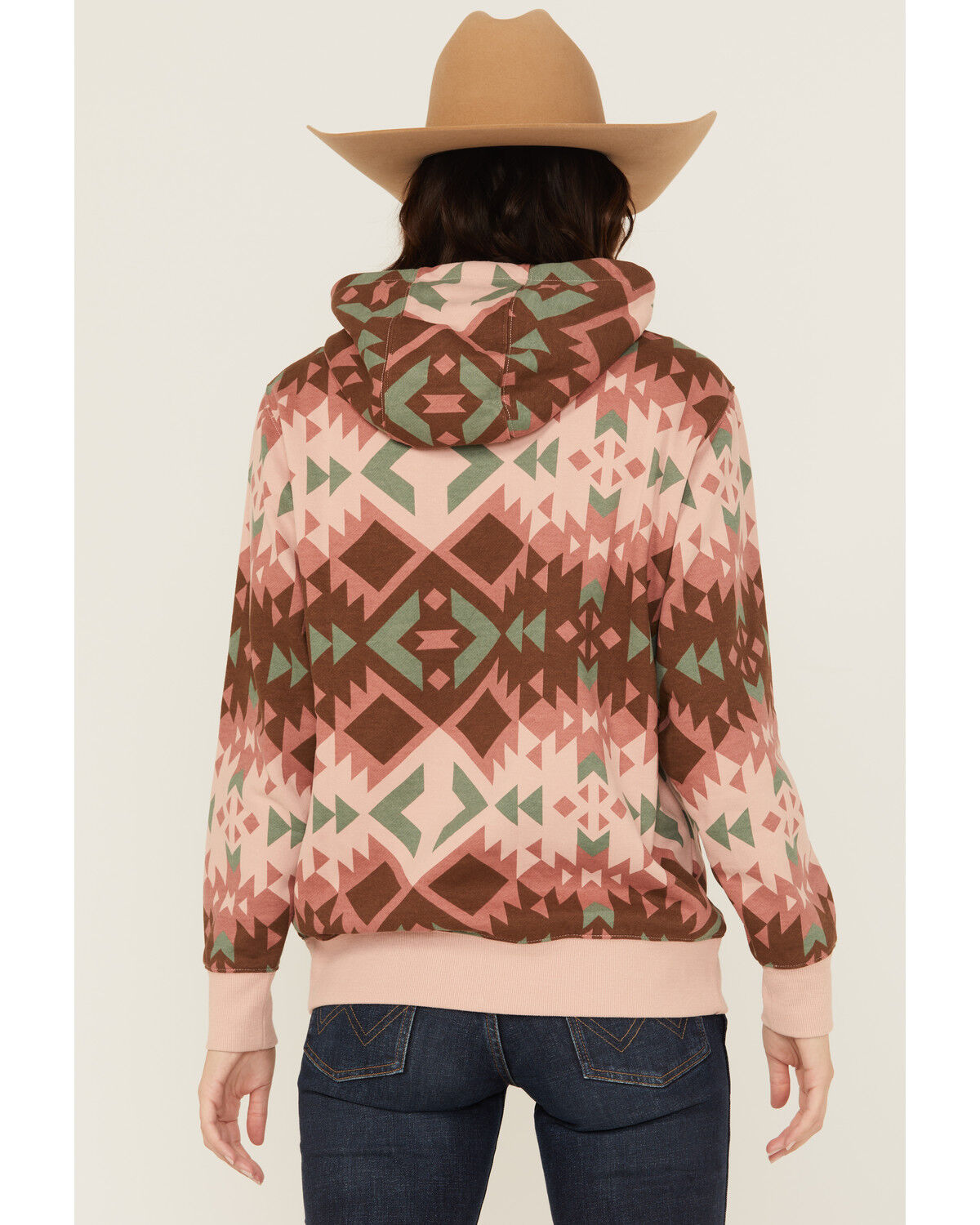 Ariat Women's Boot Barn Exclusive Southwestern Print Logo Hoodie