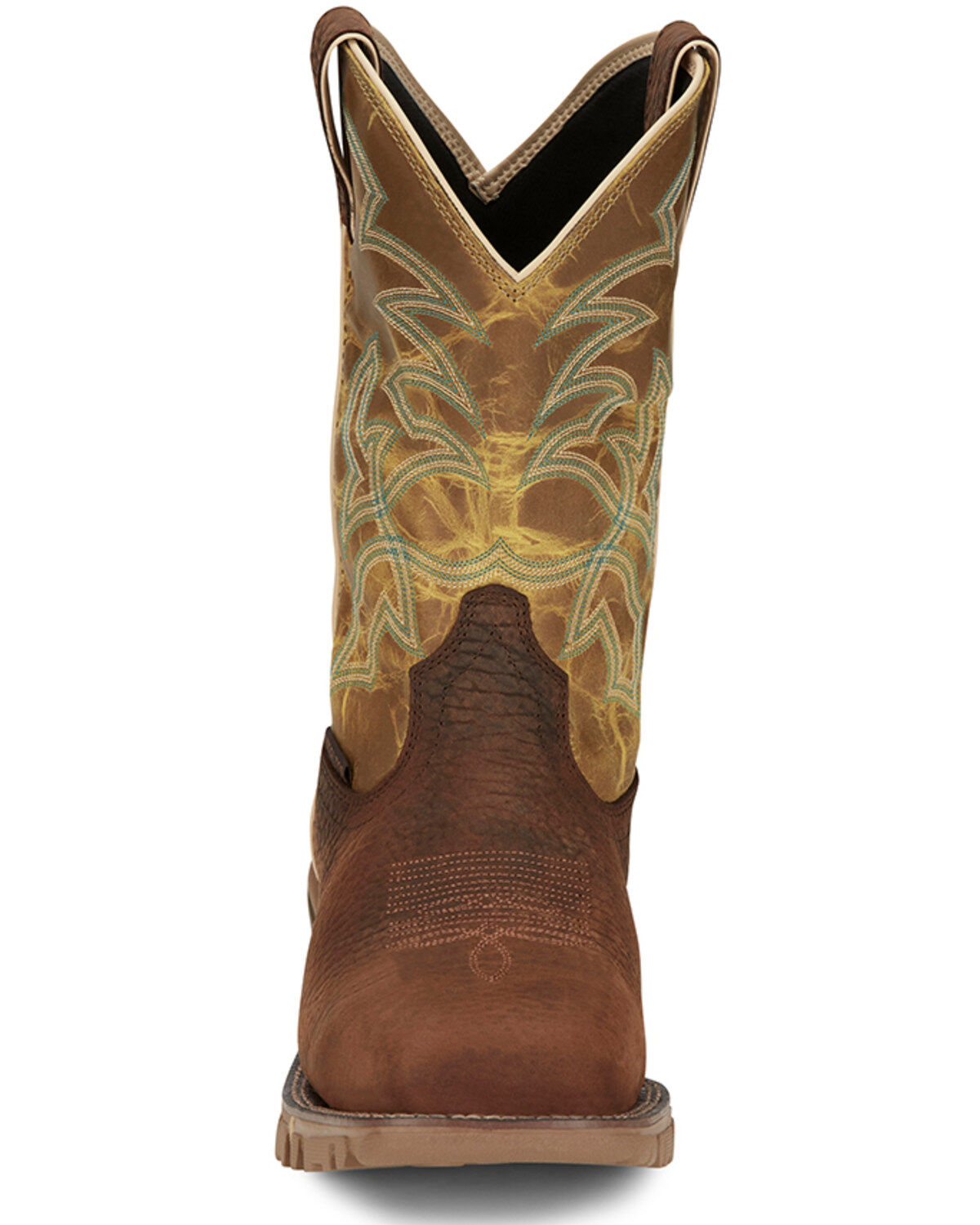 Tony Lama Men's Roustabout Pull-On Work Boots - Steel Toe