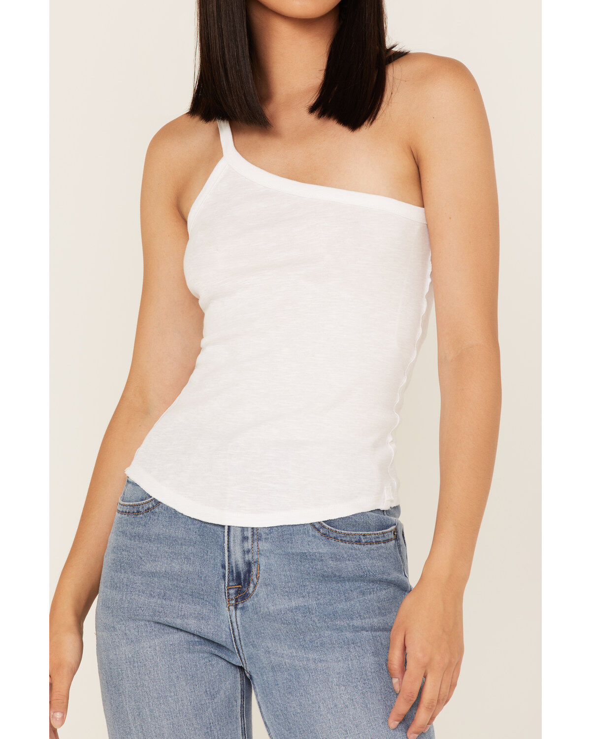 Free People One Way Or Another One-Shoulder Tank Top