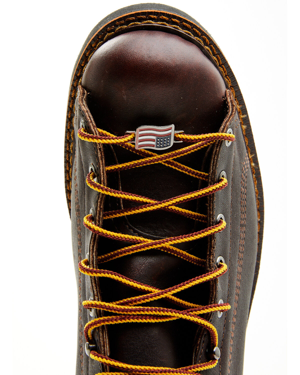 Thorogood Men's Walnut Roofer USA Work Boots - Soft Toe