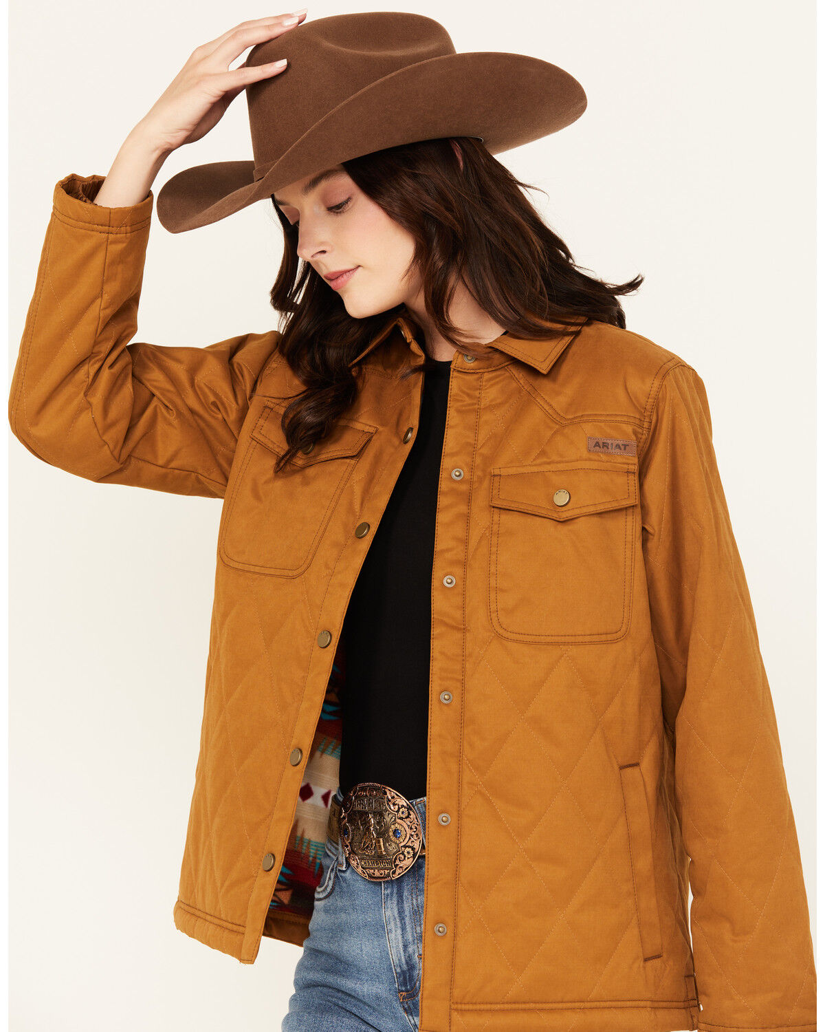 Ariat Women's Grizzly Quilted Barn Jacket