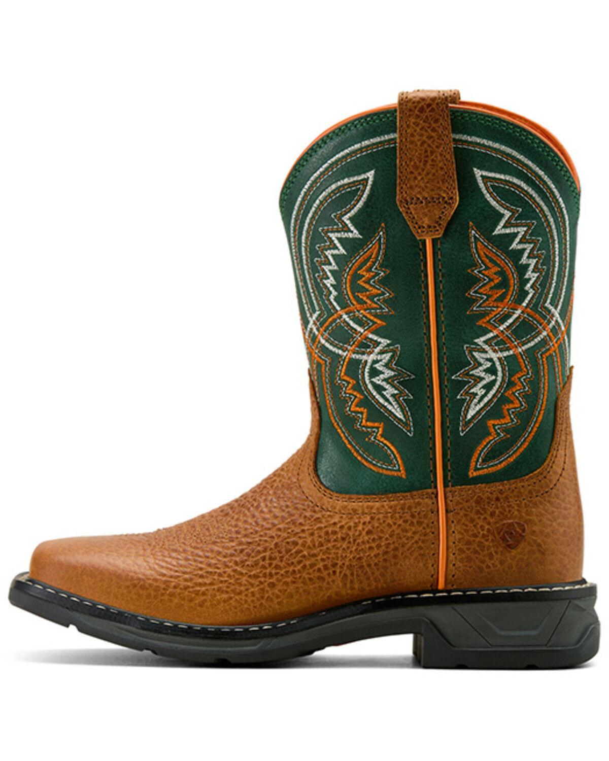 Ariat Boys' Workhog XT Coil Western Boots - Broad Square Toe