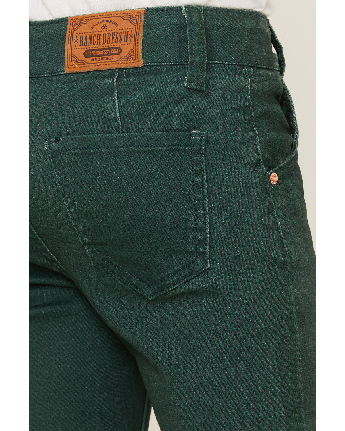 Ranch Dress'n Girls' Southwestern Print Flare Jeans