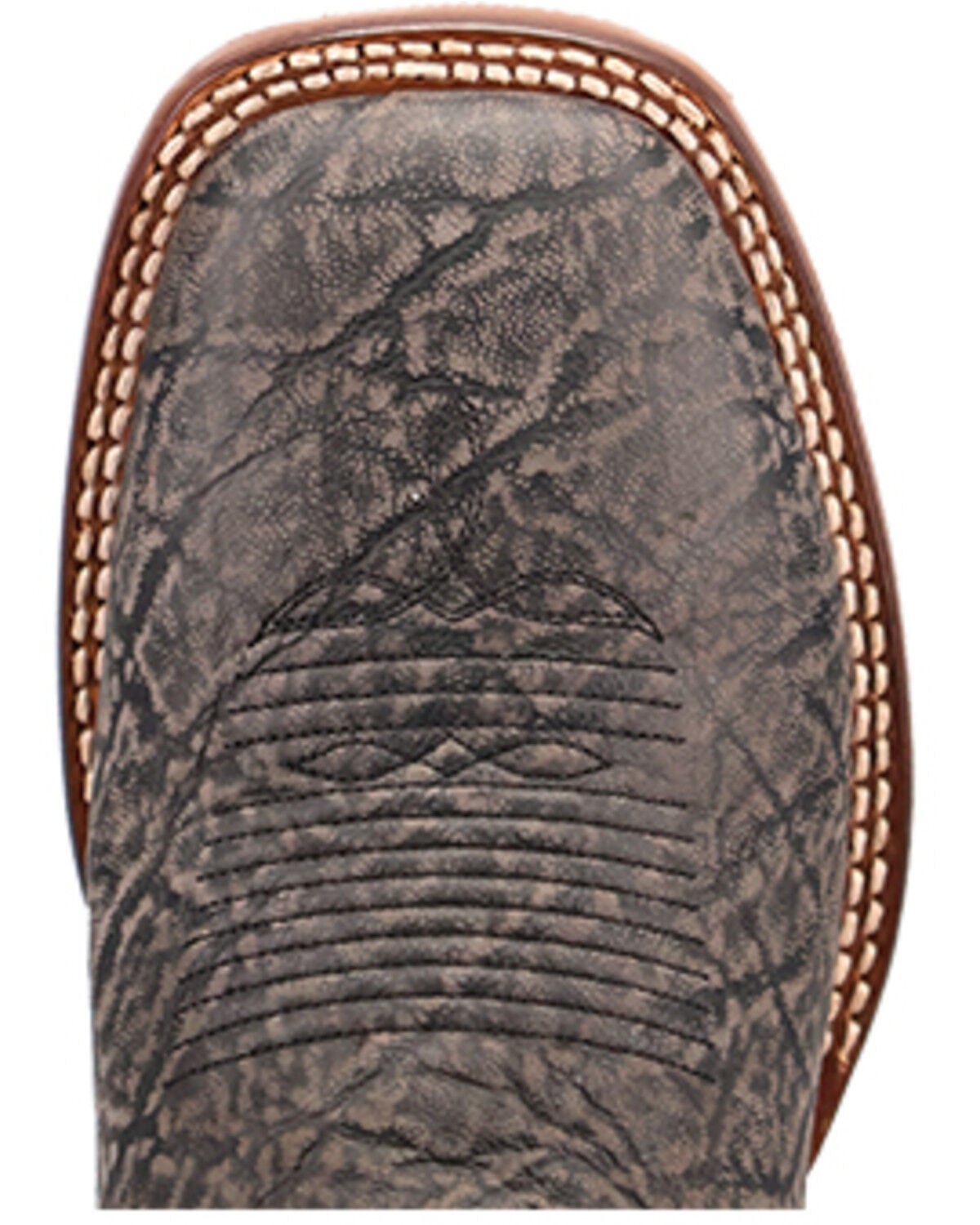 Dan Post Men's Elephant Print Western Boots - Broad Square Toe