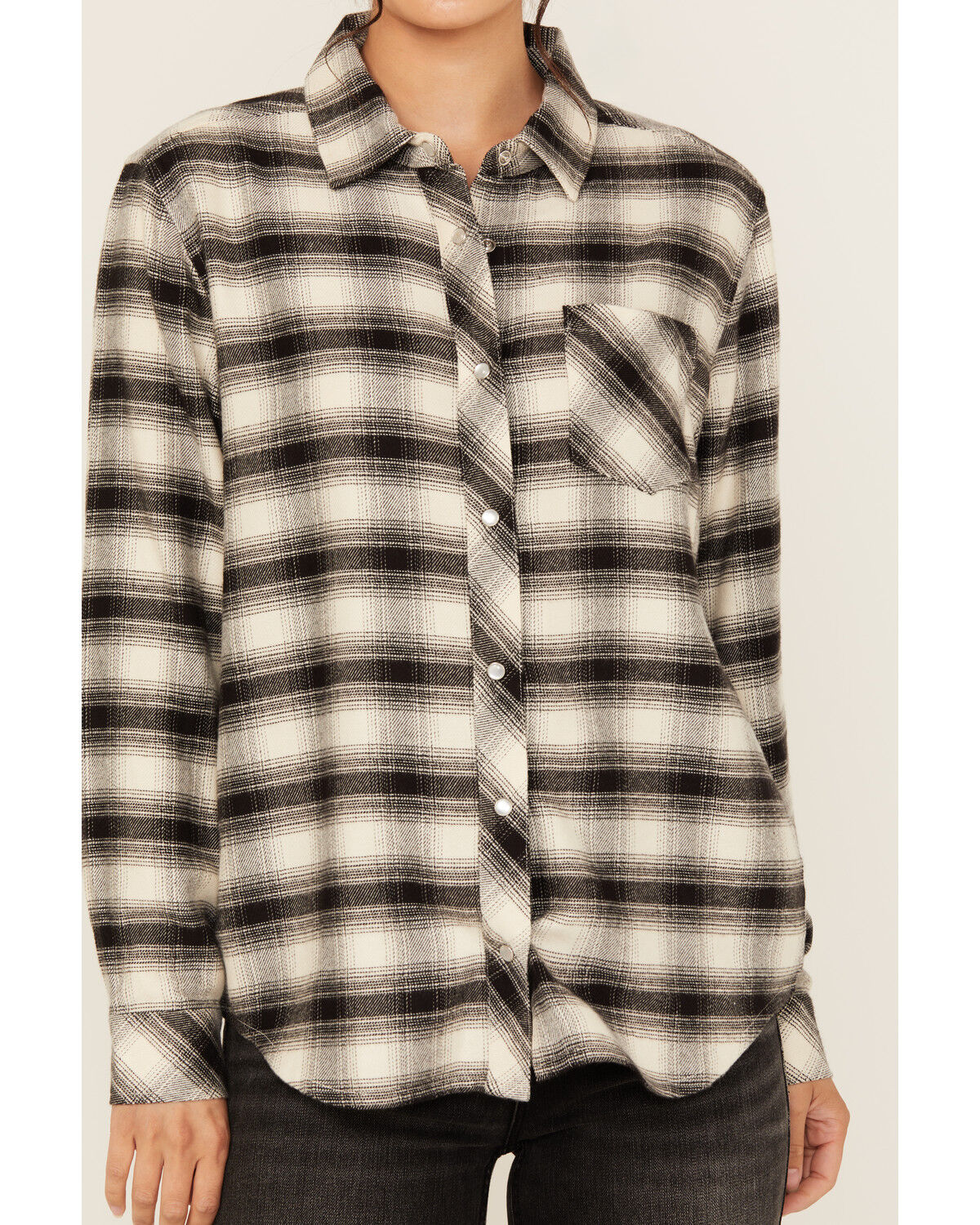 Idyllwind Women's Long Sleeve Snap Flannel Shirt