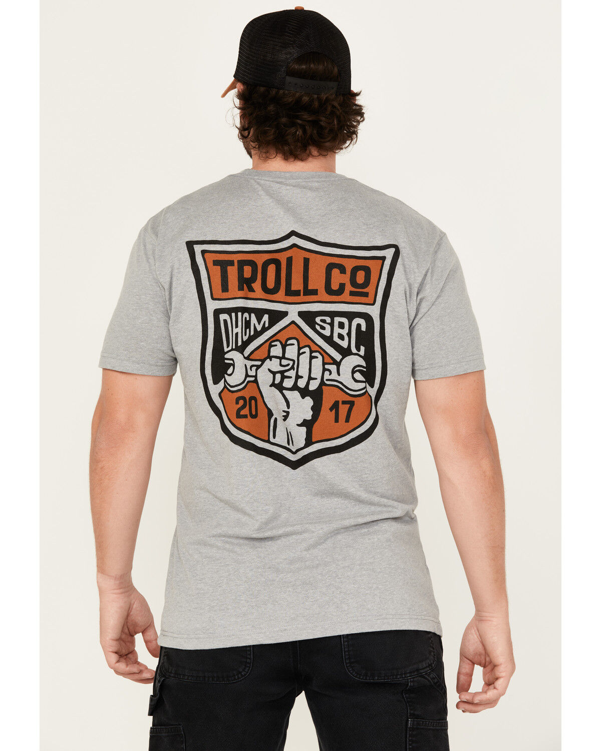 Troll Co Men's Shield Short Sleeve Graphic T-Shirt