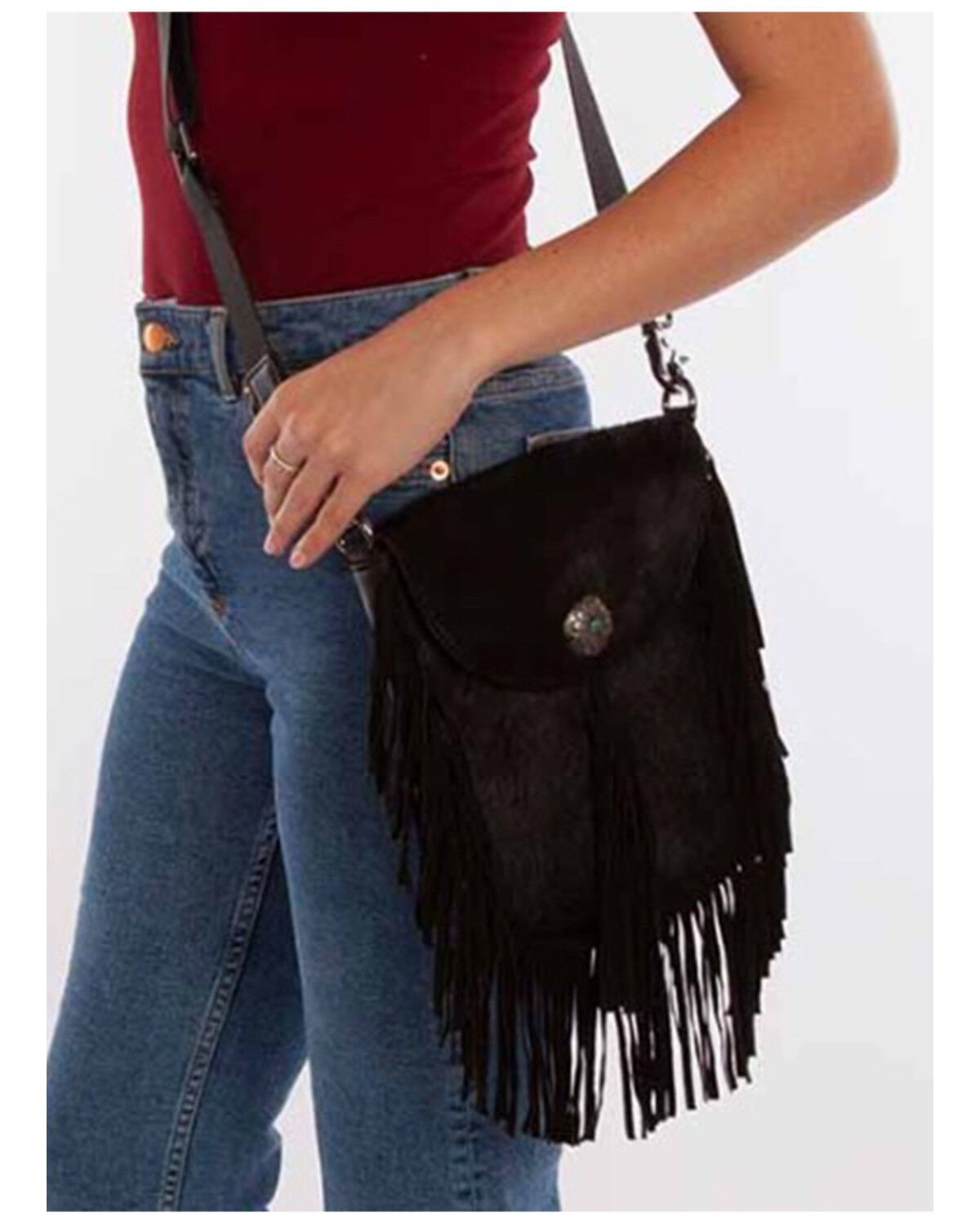 Scully Women's Fringe Crossbody Bag