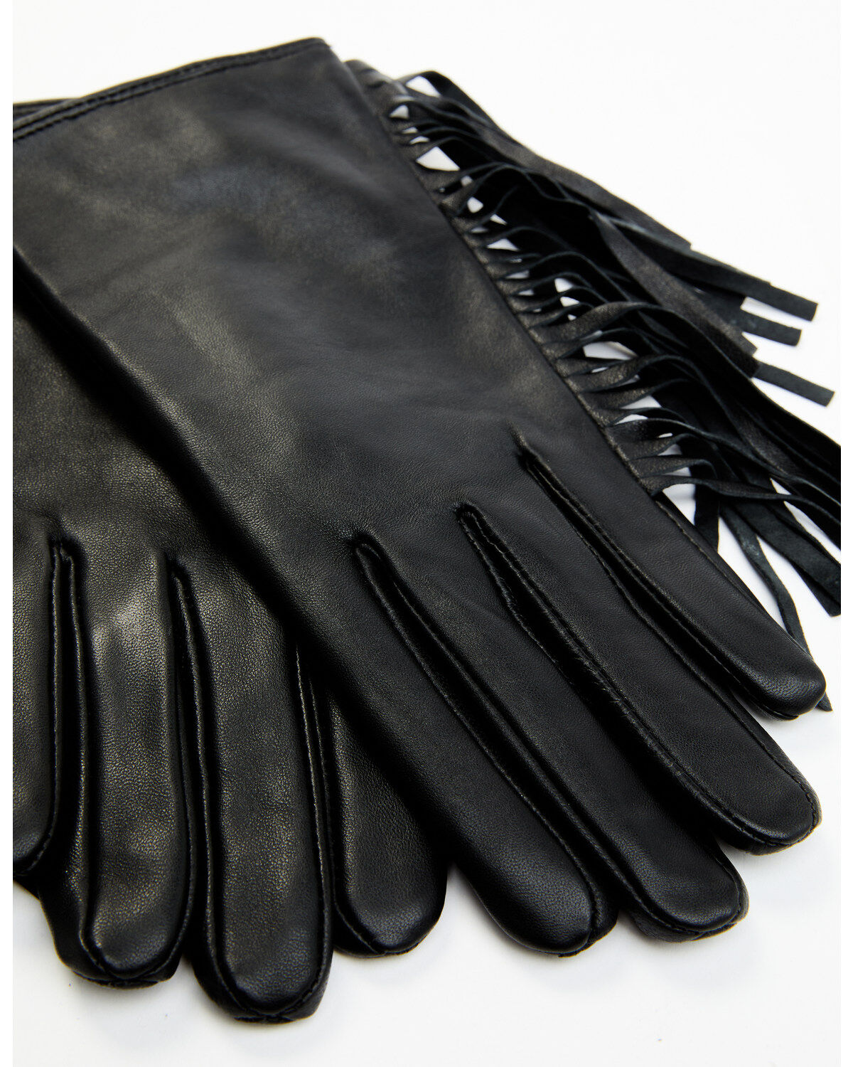 Idyllwind Women's Black Hemlock Fringe Gloves