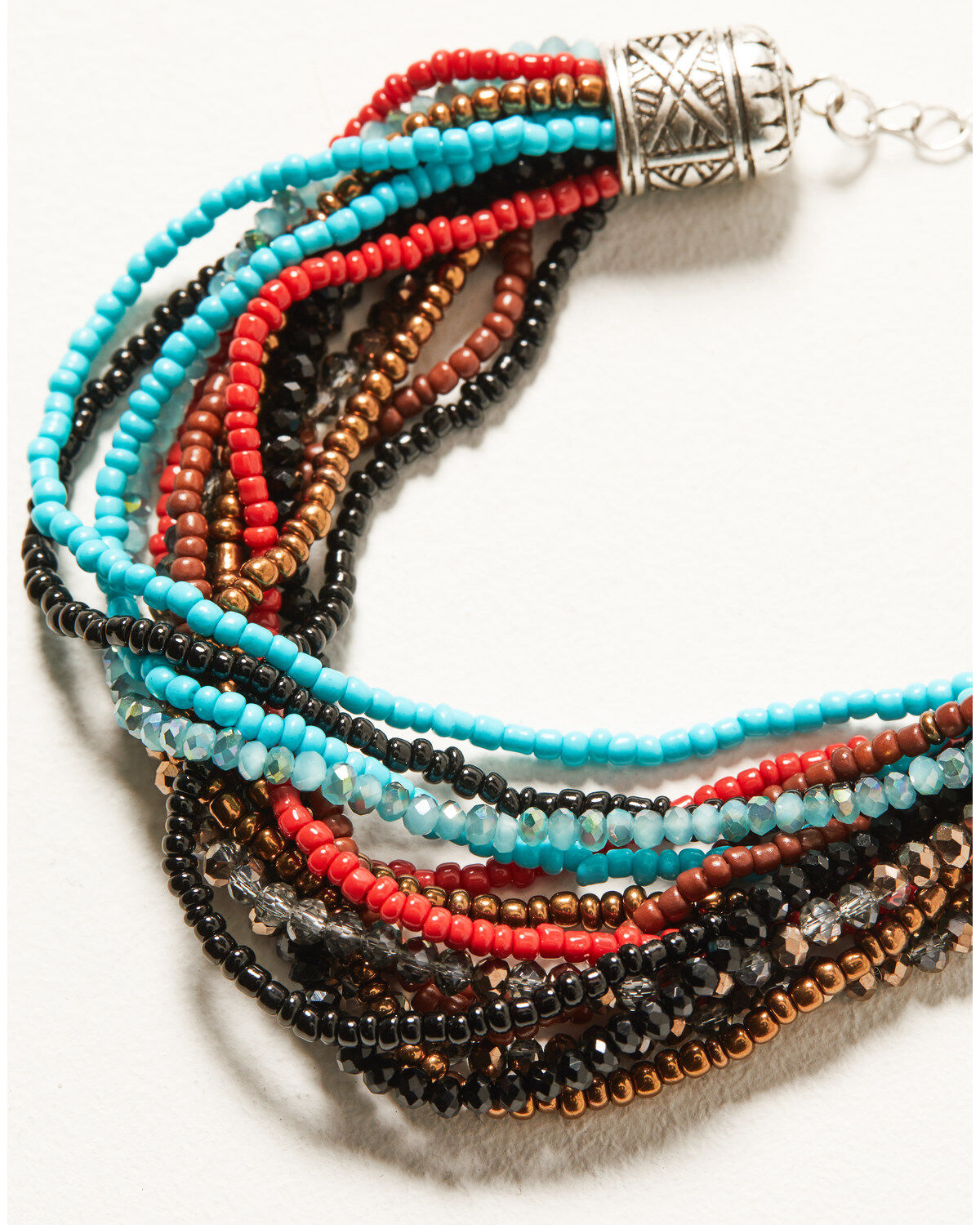 Shyanne Women's Silver Dakota Multi-Beaded Bracelet