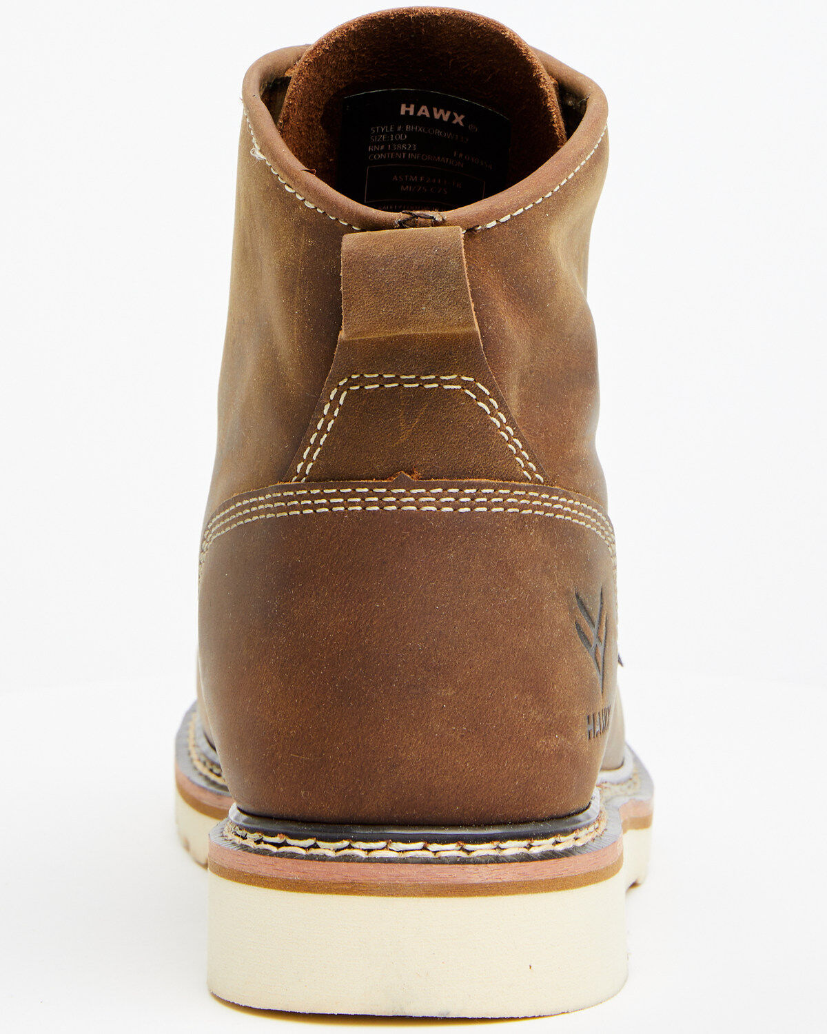 Hawx Men's 6" USA Wedge Redesigned Work Boots - Composite Toe