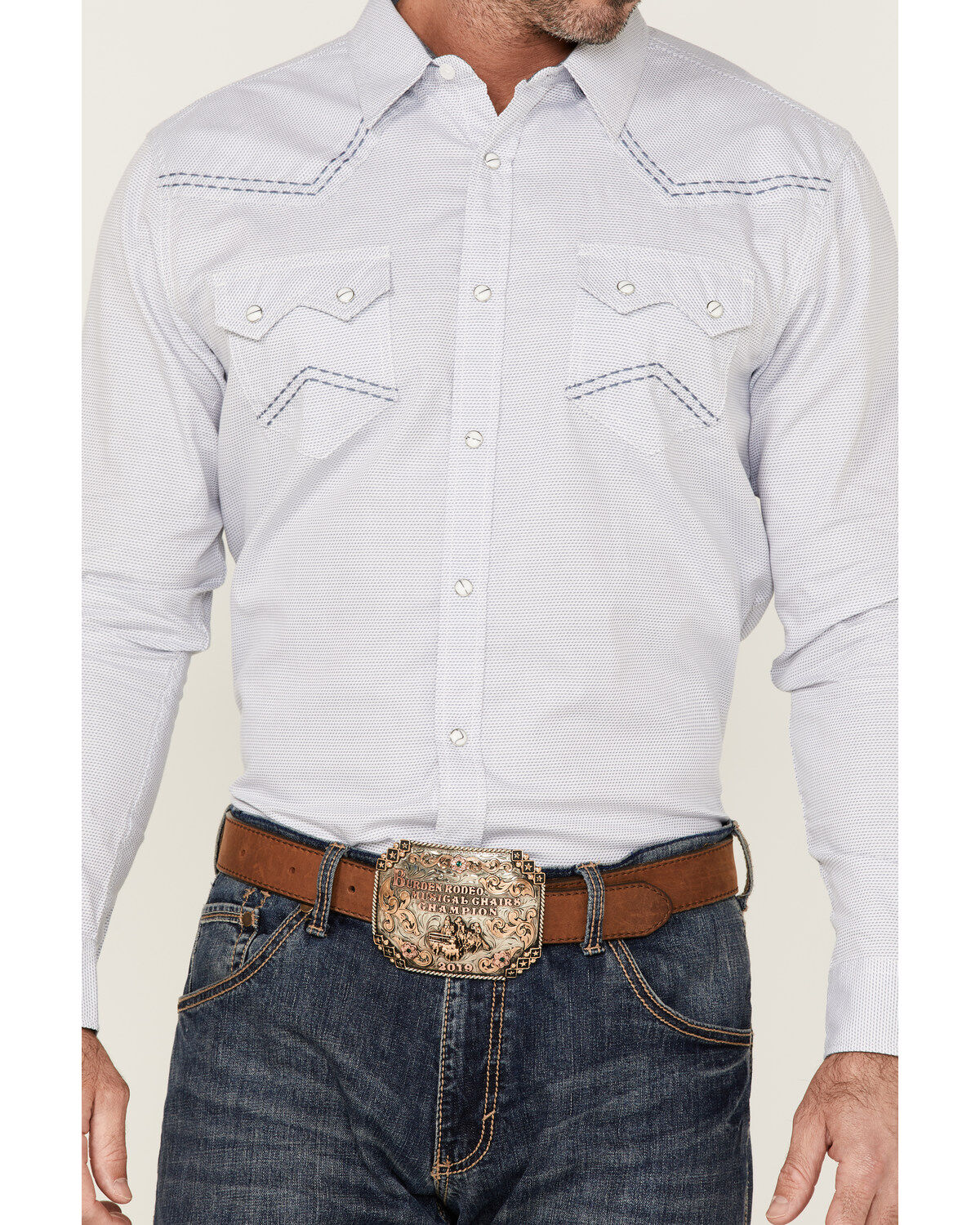 Cody James Men's Sand Creek Tonal Solid Long Sleeve Snap Western Shirt - Big & Tall