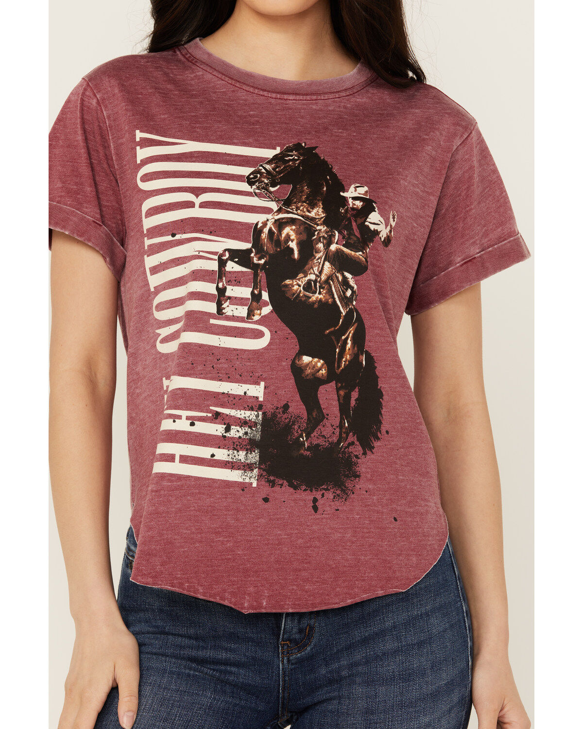 Idyllwind Women's Hey Cowboy Short Sleeve Graphic Tee