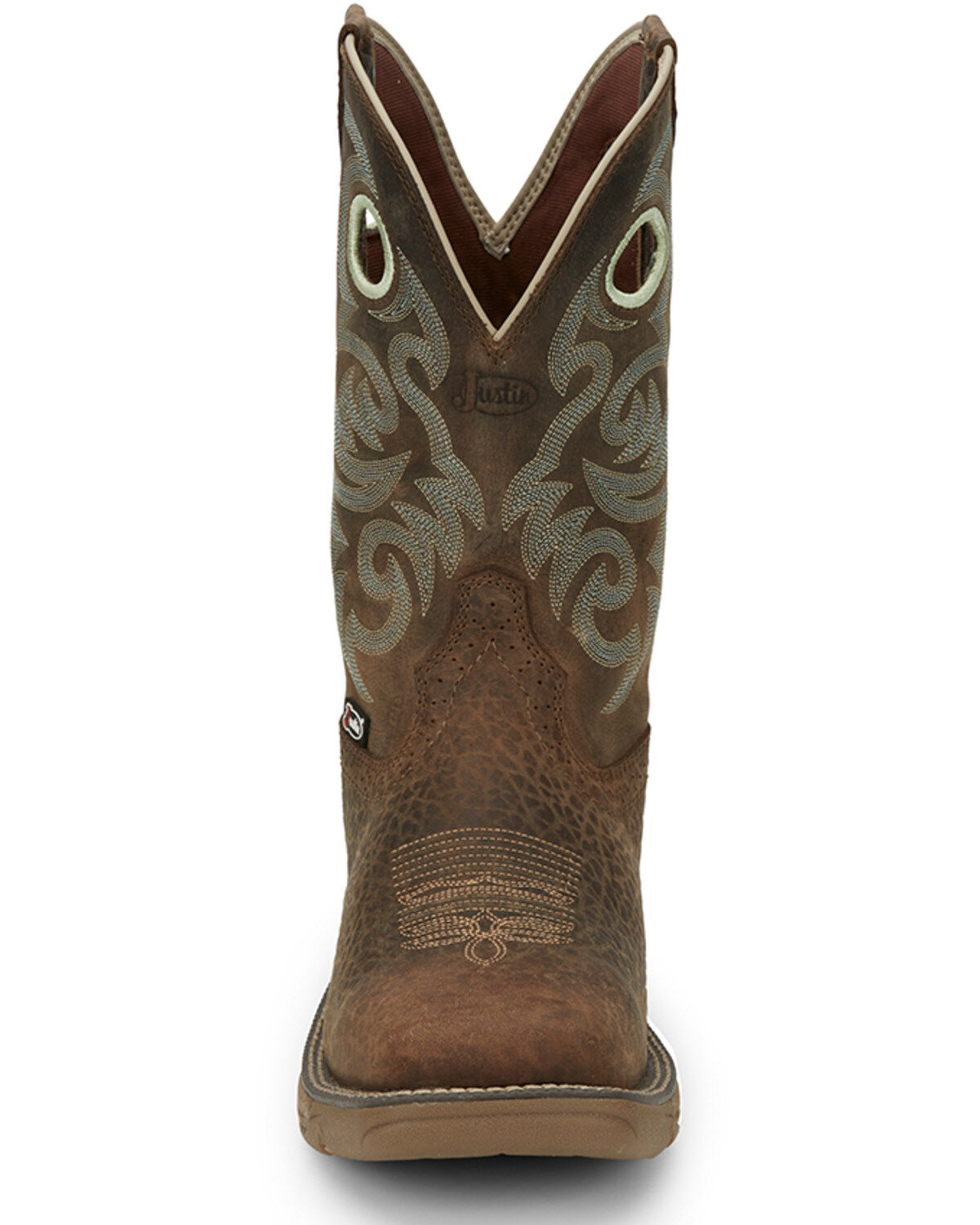 Justin Men's 11" Rush Western Boots - Broad Square Toe