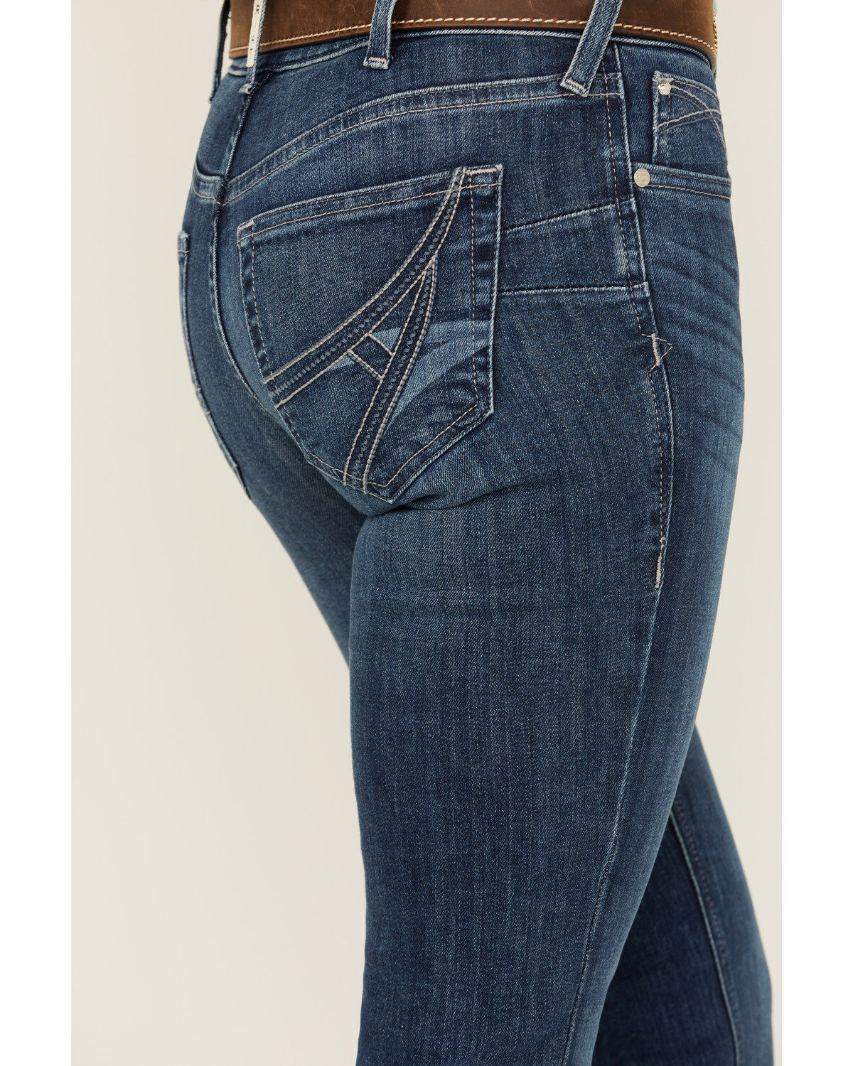 Ariat Women's R.E.A.L. Dark Wash Ariana Mid Rise Bootcut Stretch Denim Jeans