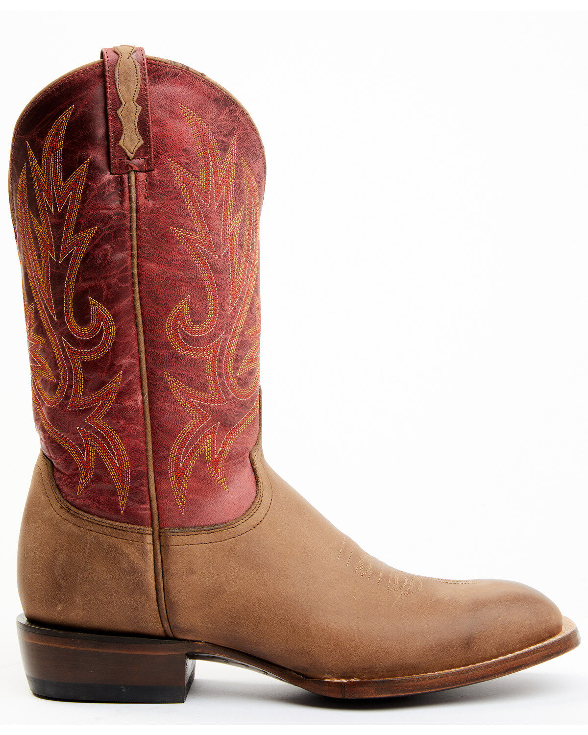 Lucchese Men's Gordon Western Boot - Broad Square Toe