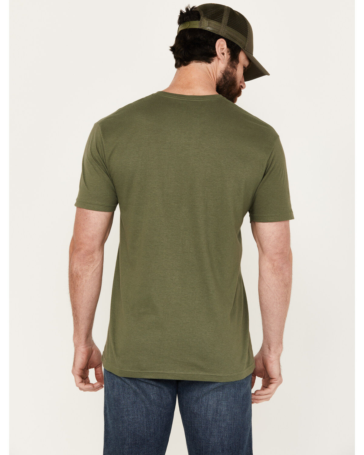 Brew City Beer Gear Men's Budweiser Logo Short Sleeve Graphic T-Shirt