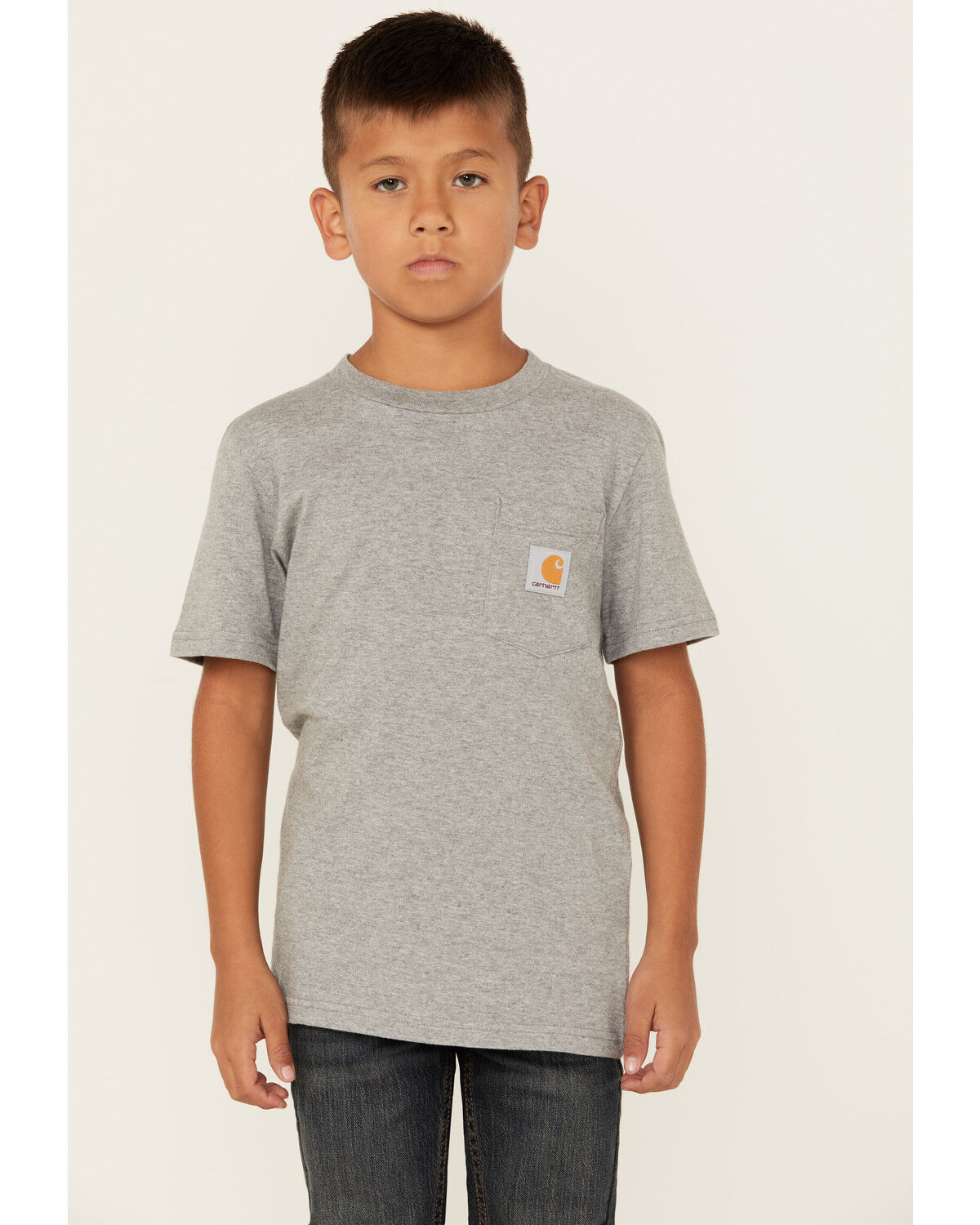 Carhartt Boys' Logo Pocket Short Sleeve T-Shirt