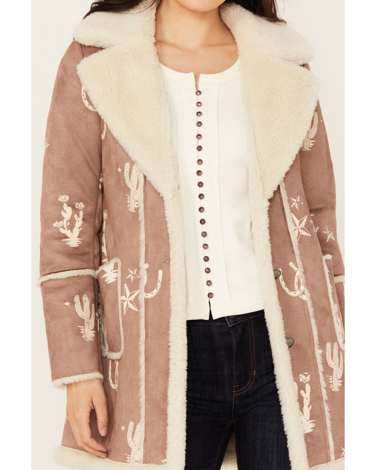 Idyllwind Women's Spicewood Faux Suede Coat