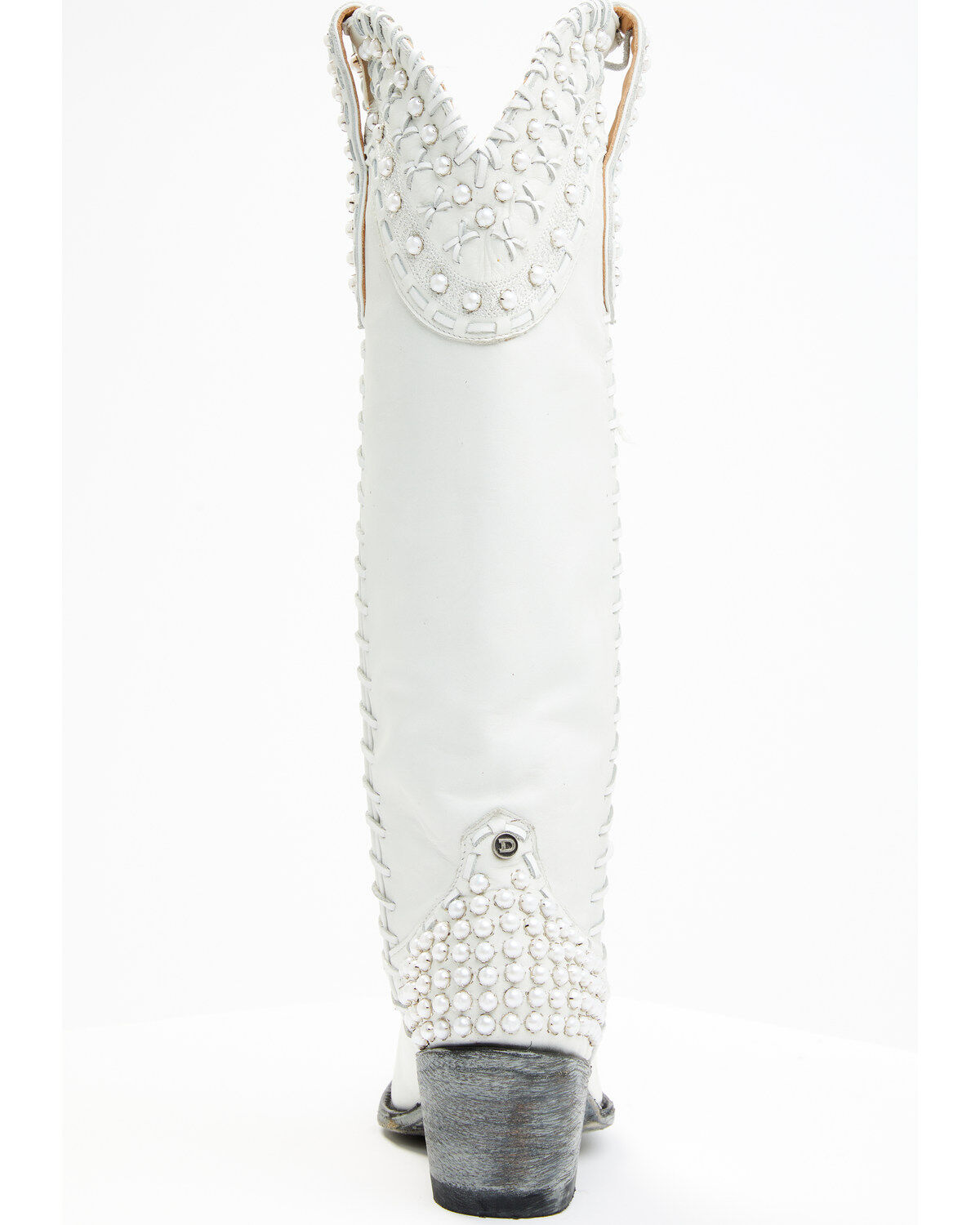 Boot Barn X Double D Women's Exclusive Bridal Pearl Western Bridal Boots - Snip Toe