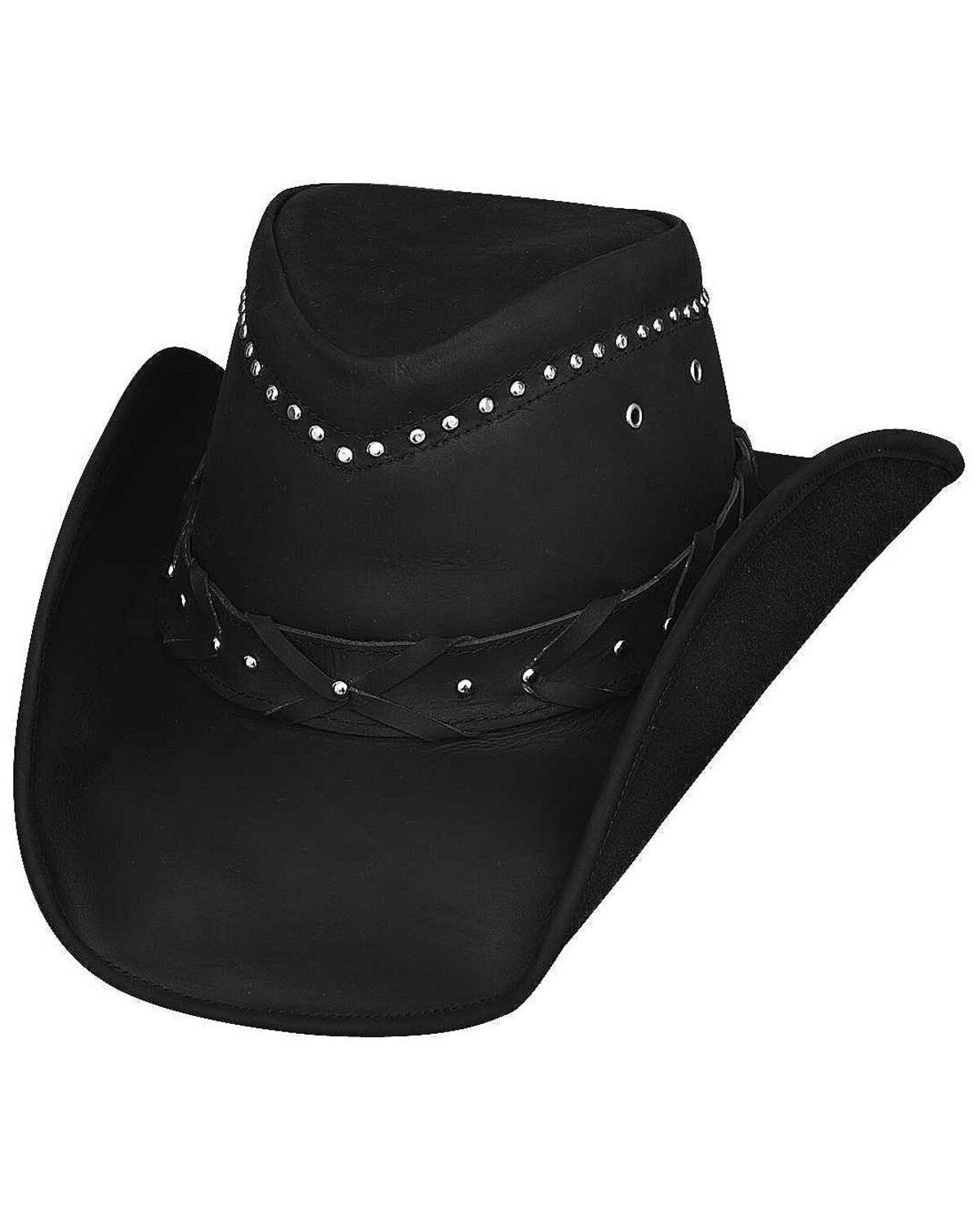 Bullhide Burnt Dust Top Grain Leather Hat