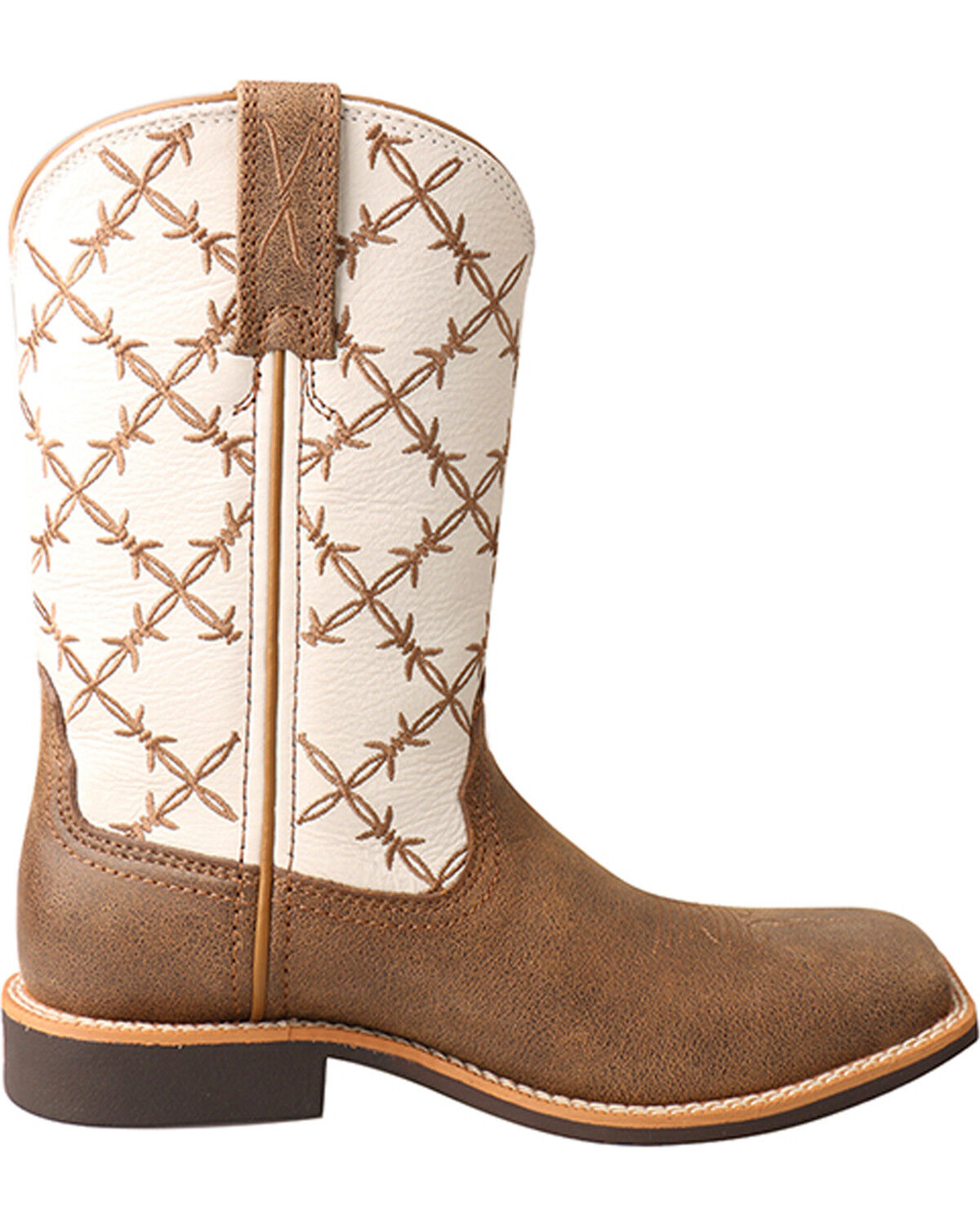 Twisted X Boys' Top Hand Western Boots - Square Toe