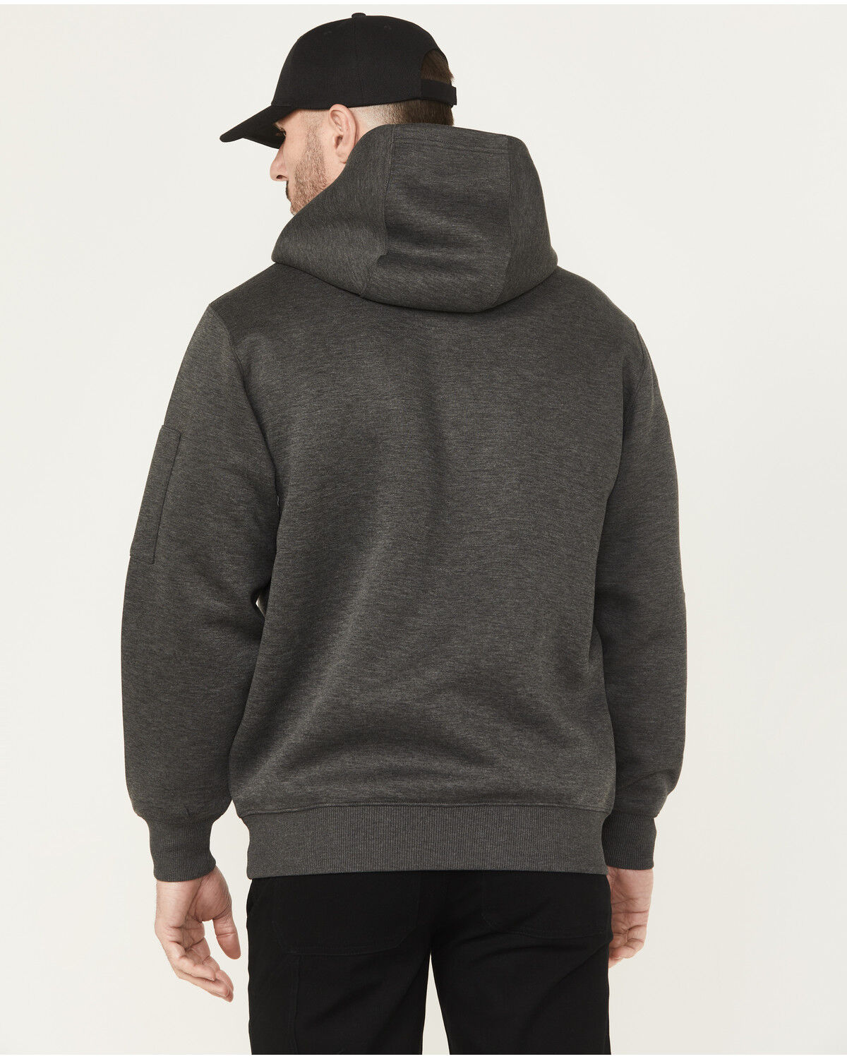 Thorogood Men's Snap Neck Hooded Sweatshirt