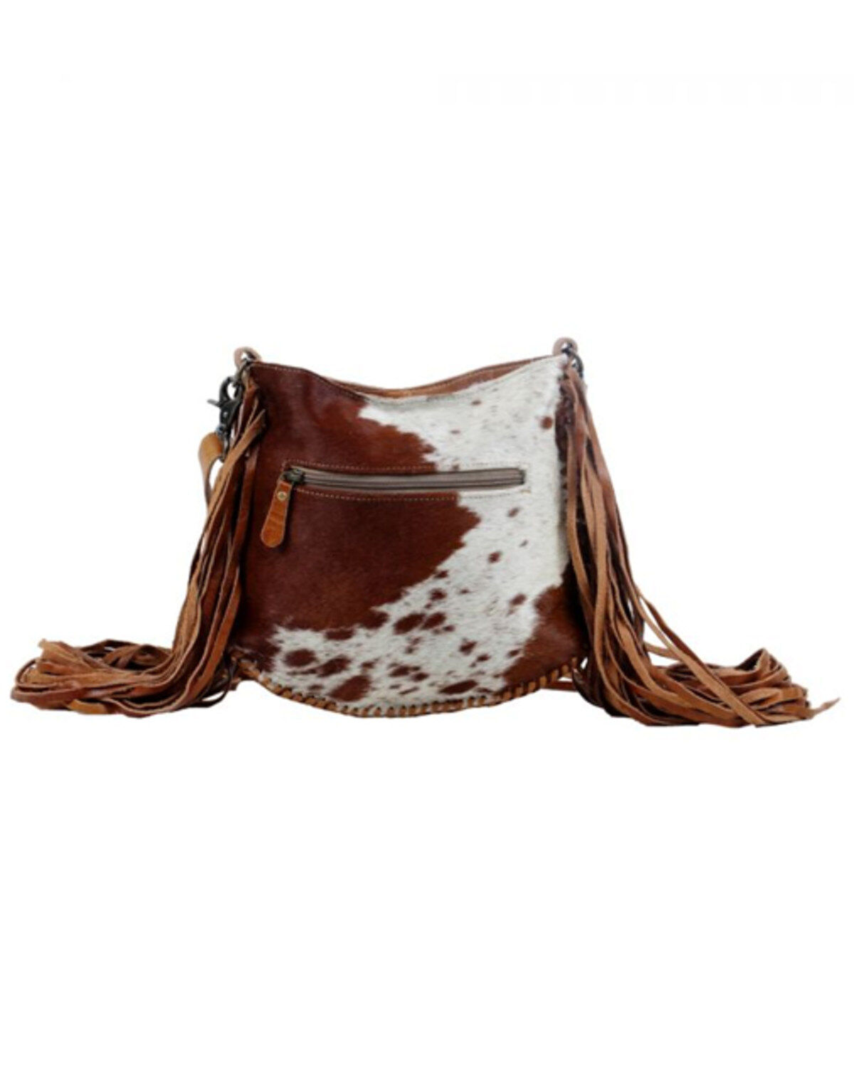 Myra Bag Women's Edgy Cowhide Crossbody Satchel Bag