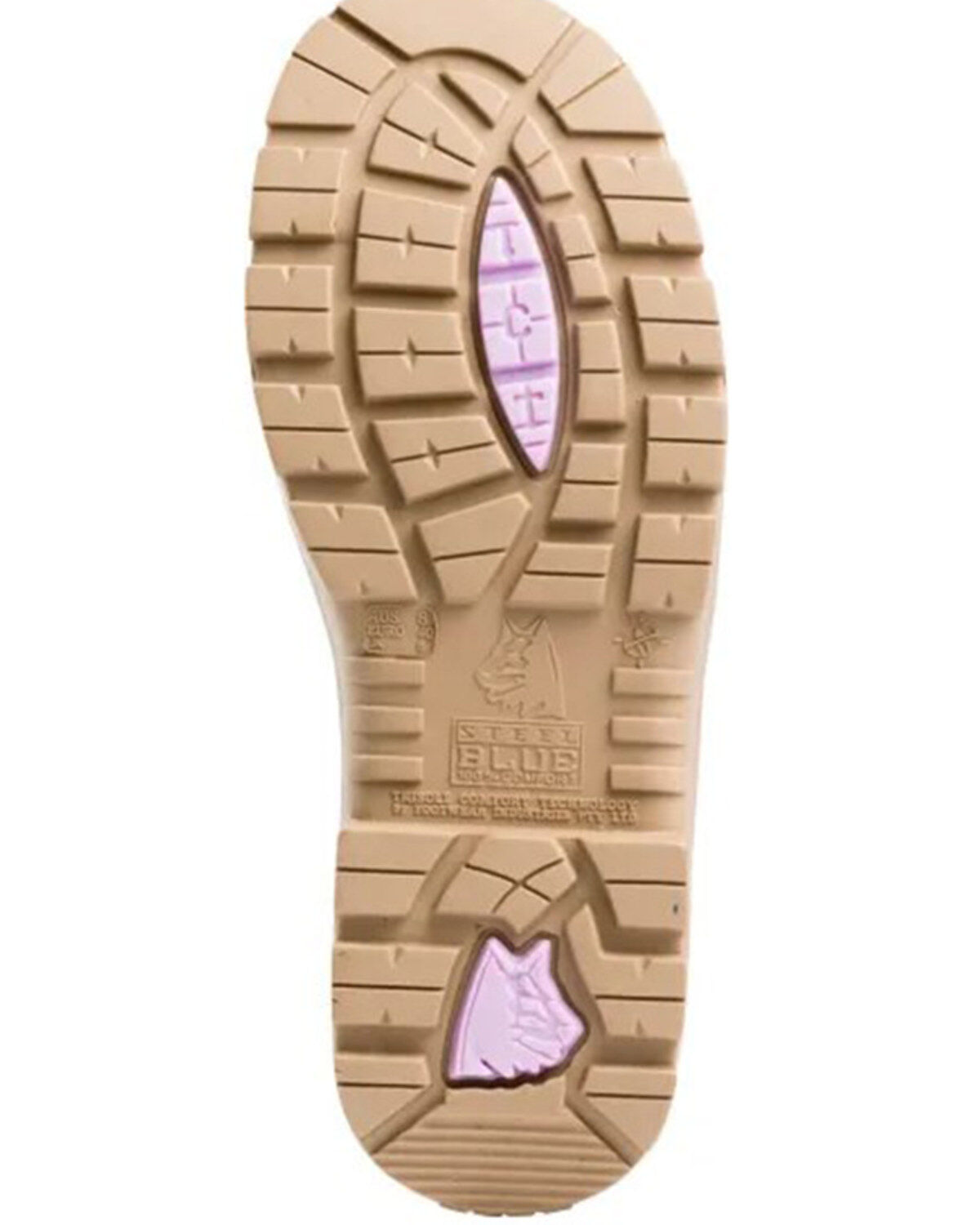 Steel Blue Women's Southern Cross Zip Work Boots - Steel Toe