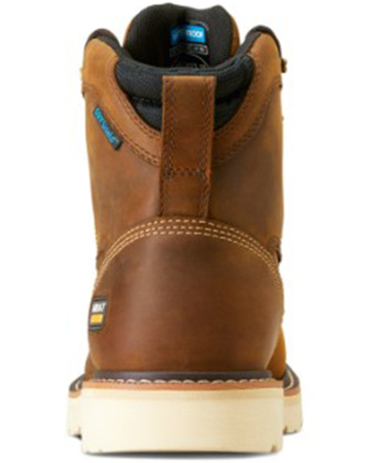 Ariat Men's Rebar Lift 6" Lace-Up Waterproof Work Boots - Moc Toe