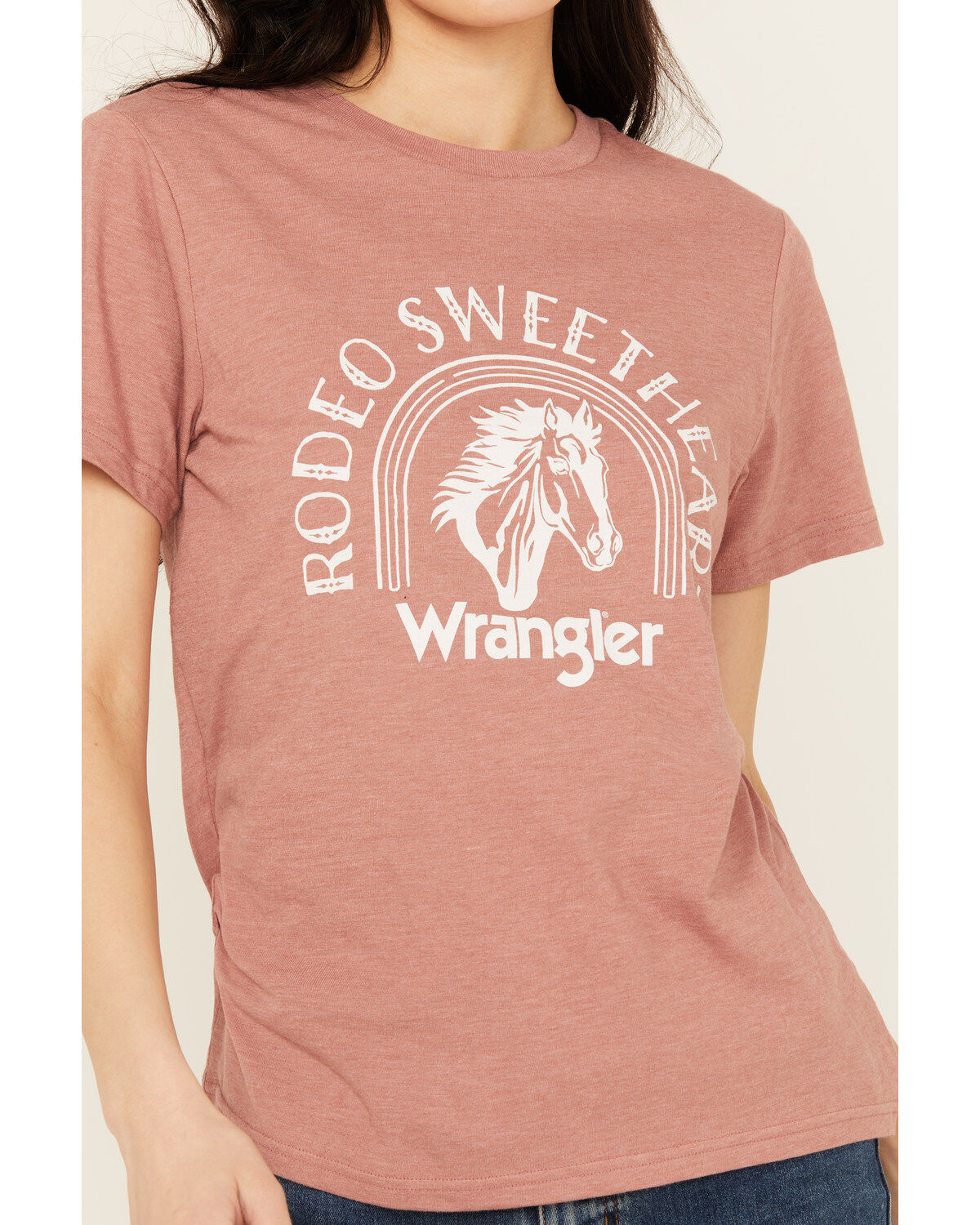 Wrangler Women's Rodeo Sweetheart Short Sleeve Graphic Tee