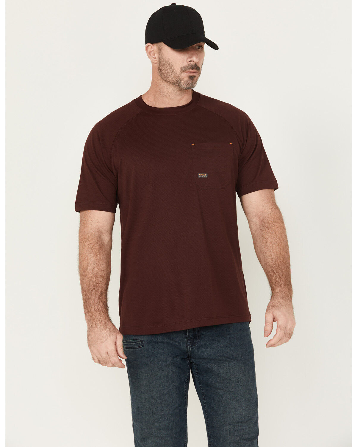 Ariat Men's Rebar Heat Fighter Wired Short Sleeve Pocket Work Shirt - Big
