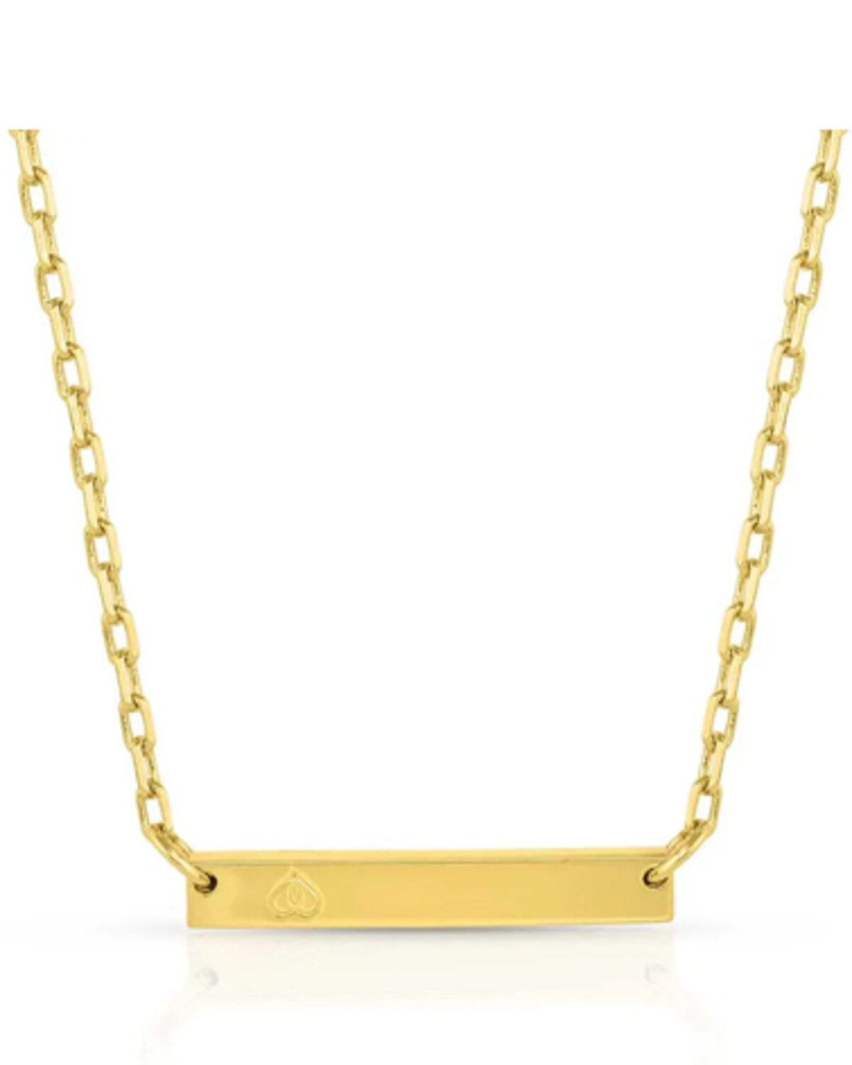 Montana Silversmiths Women's Fearless Faith Bar Necklace