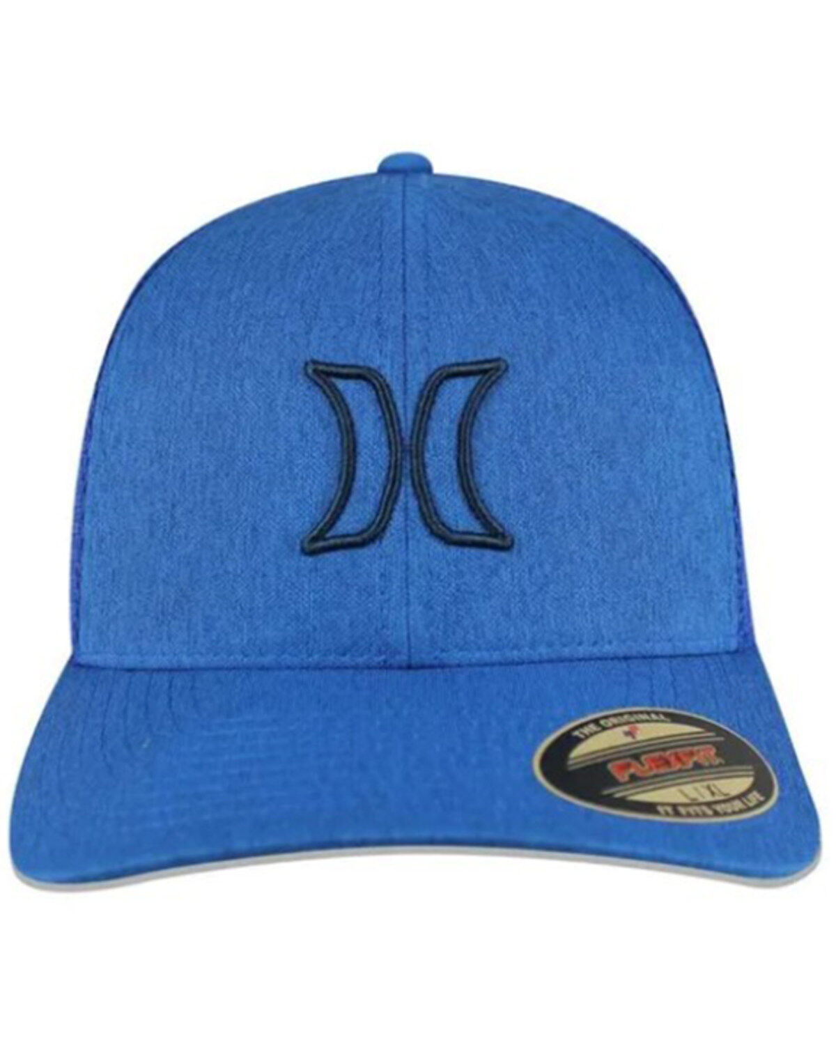 Hurley Men's Black Port Icon Logo Flexfit® Ball Cap
