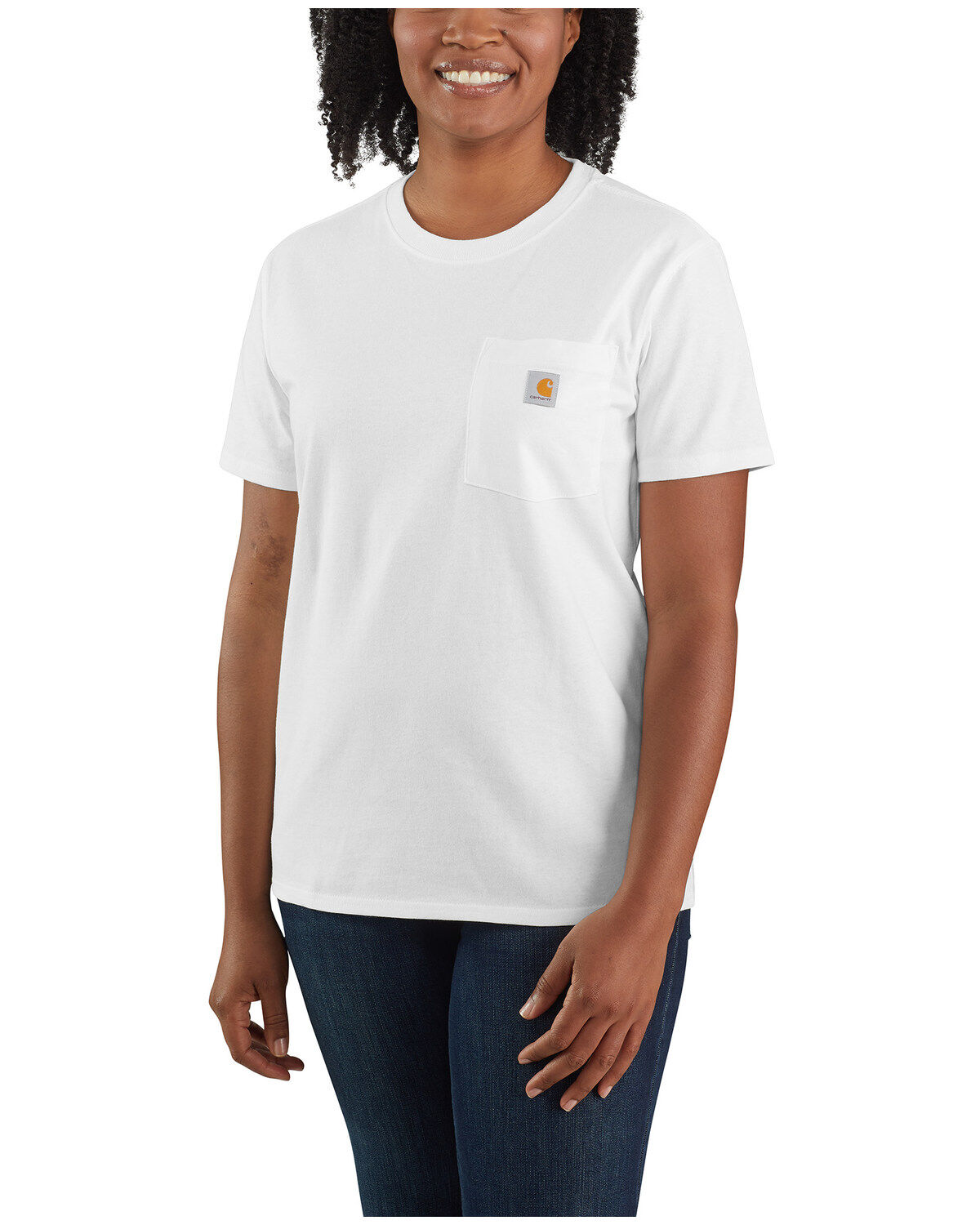 Carhartt Women's Solid Loose-Fit Heavyweight Work T-Shirt - Plus