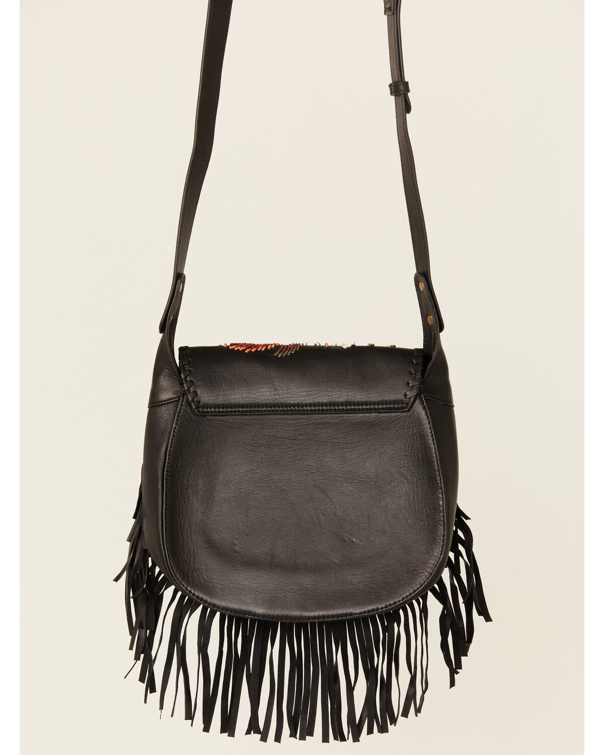 Shyanne Women's Rosalind Floral Beaded Leather Crossbody