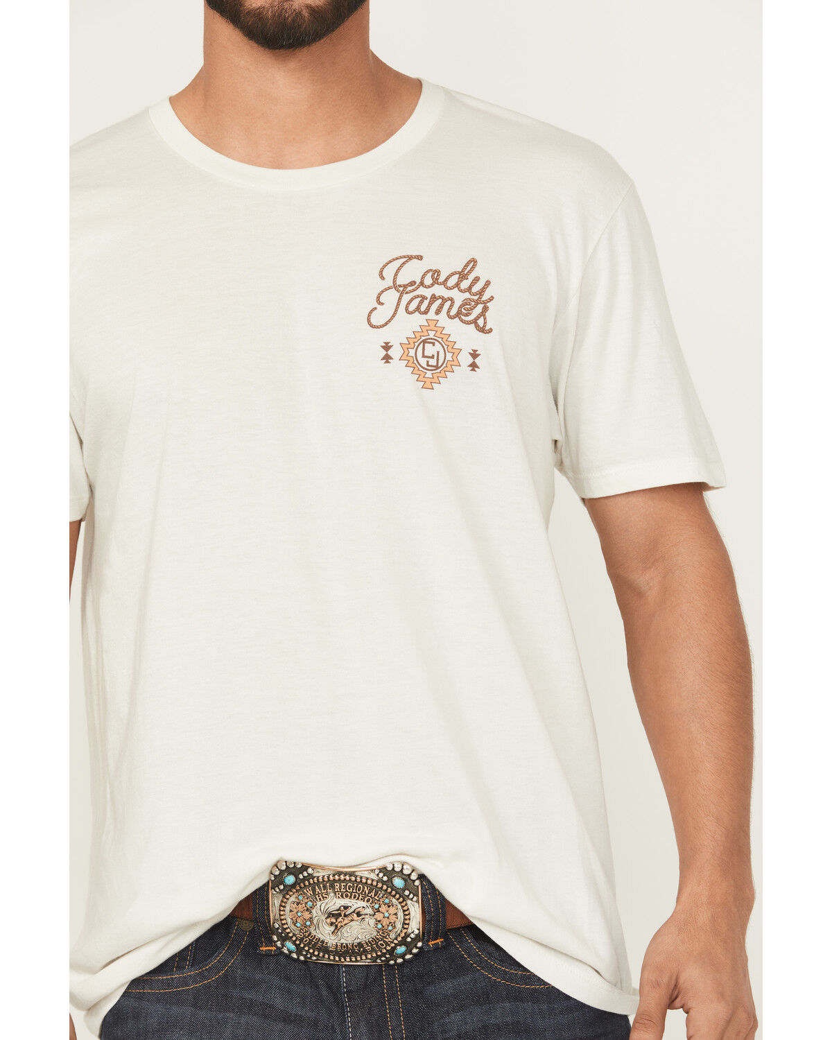 Cody James Men's Wild West Short Sleeve Graphic T-Shirt
