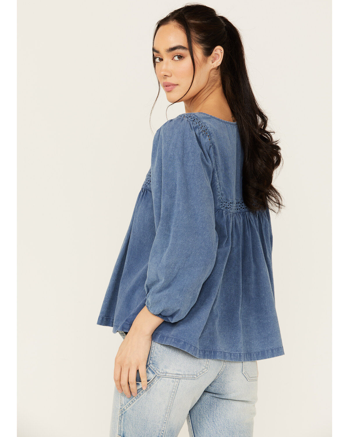 Cleo + Wolf Women's Painters Blouse