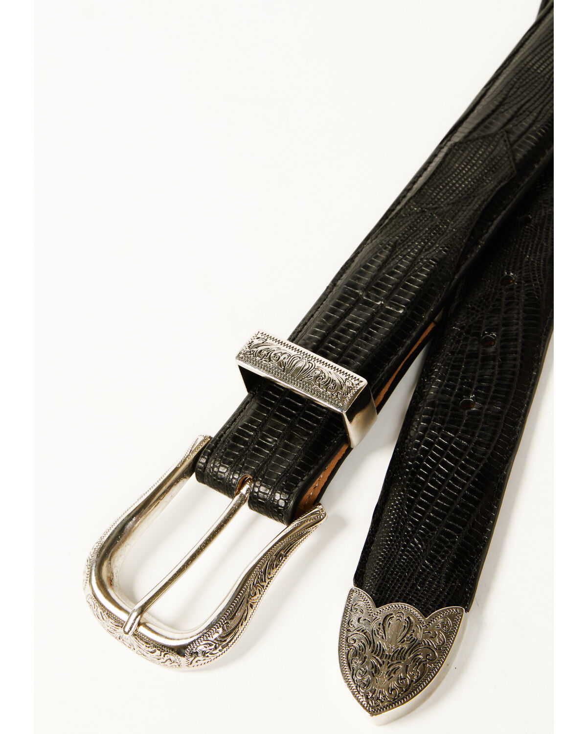 Cody James Black 1978® Men's Exotic Lizard Leather Belt