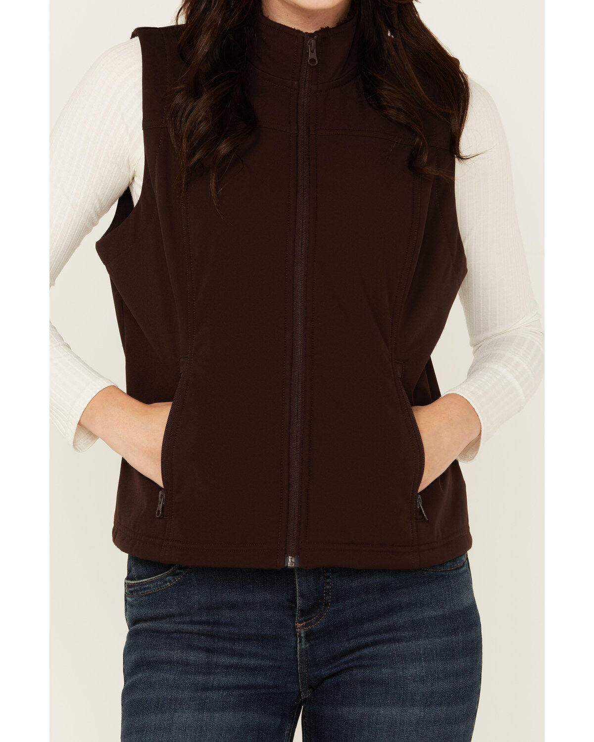 Shyanne Women's Solid Softshell Vest