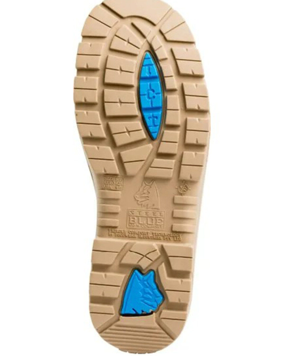 Steel Blue Men's Southern Cross 6" Zip & Lace-Up WP Scuff Work Boot - Steel Toe