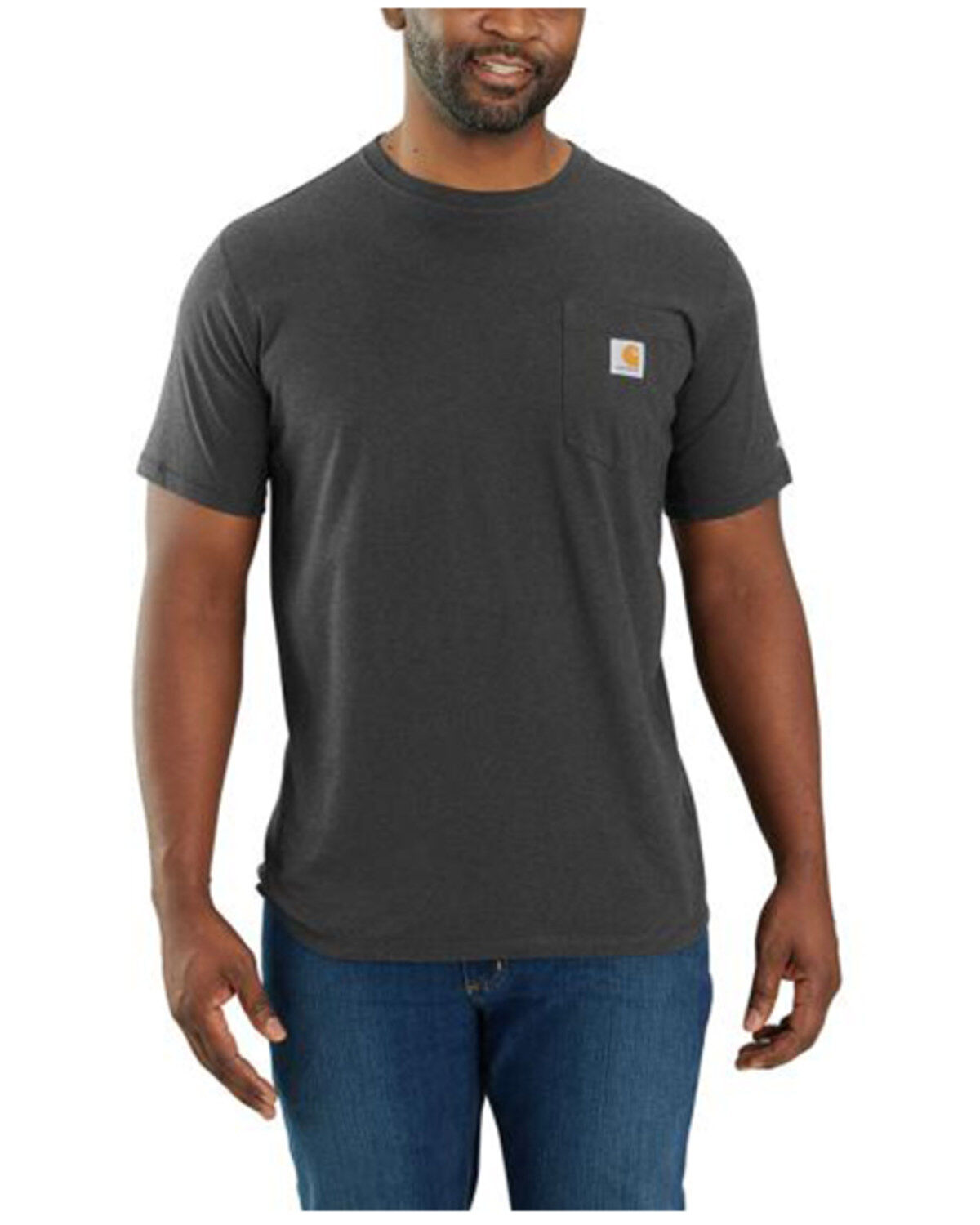 Carhartt Men's Force Relaxed Fit Midweight Short Sleeve Pocket T-Shirt - Tall