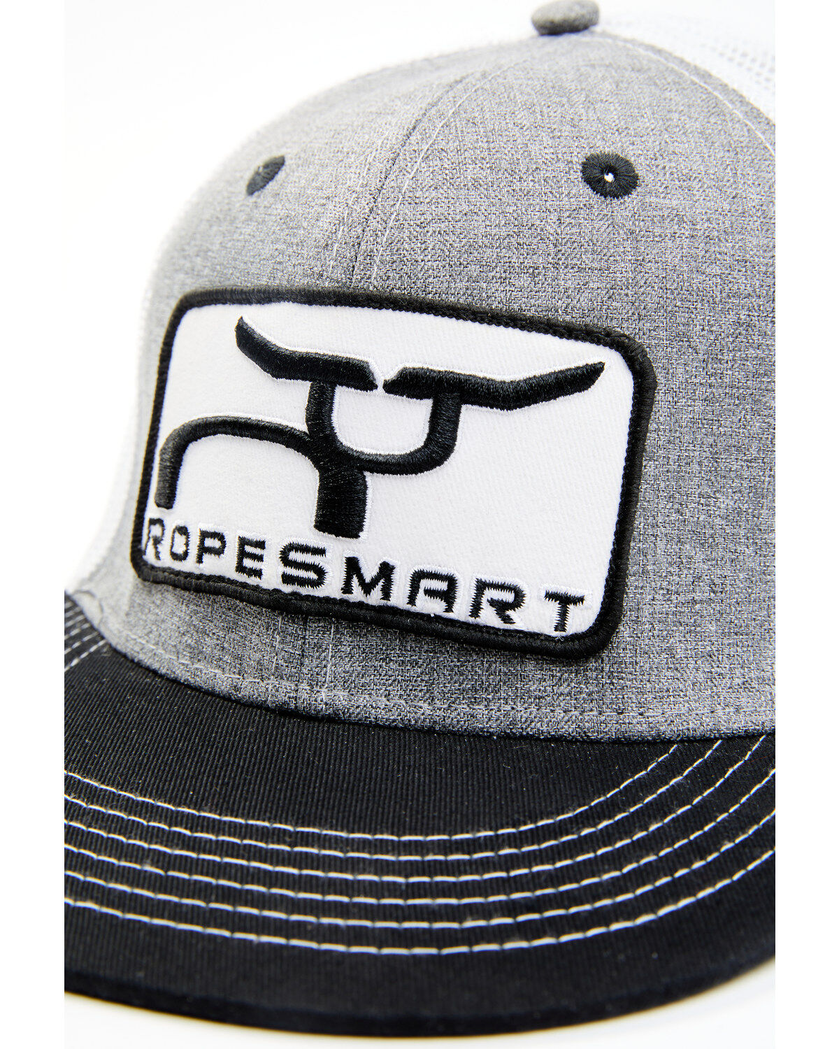 RopeSmart Men's Steerhead Patch Mesh-Back Trucker Cap