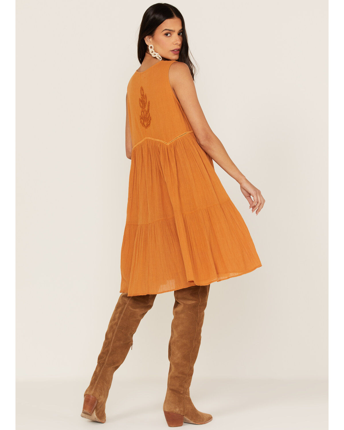 Talisman Women's Athena Embroidered Mini Dress